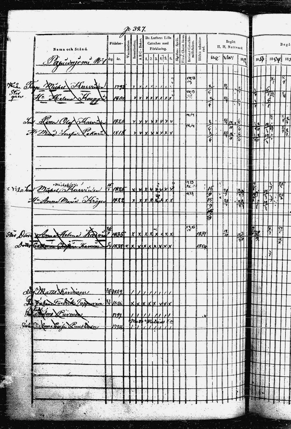 [ ../kirjat/Kirkonkirjat/heinavesi/rippikirja_1850-1859_uk851-tk2105/kuvat/664.jpg ]