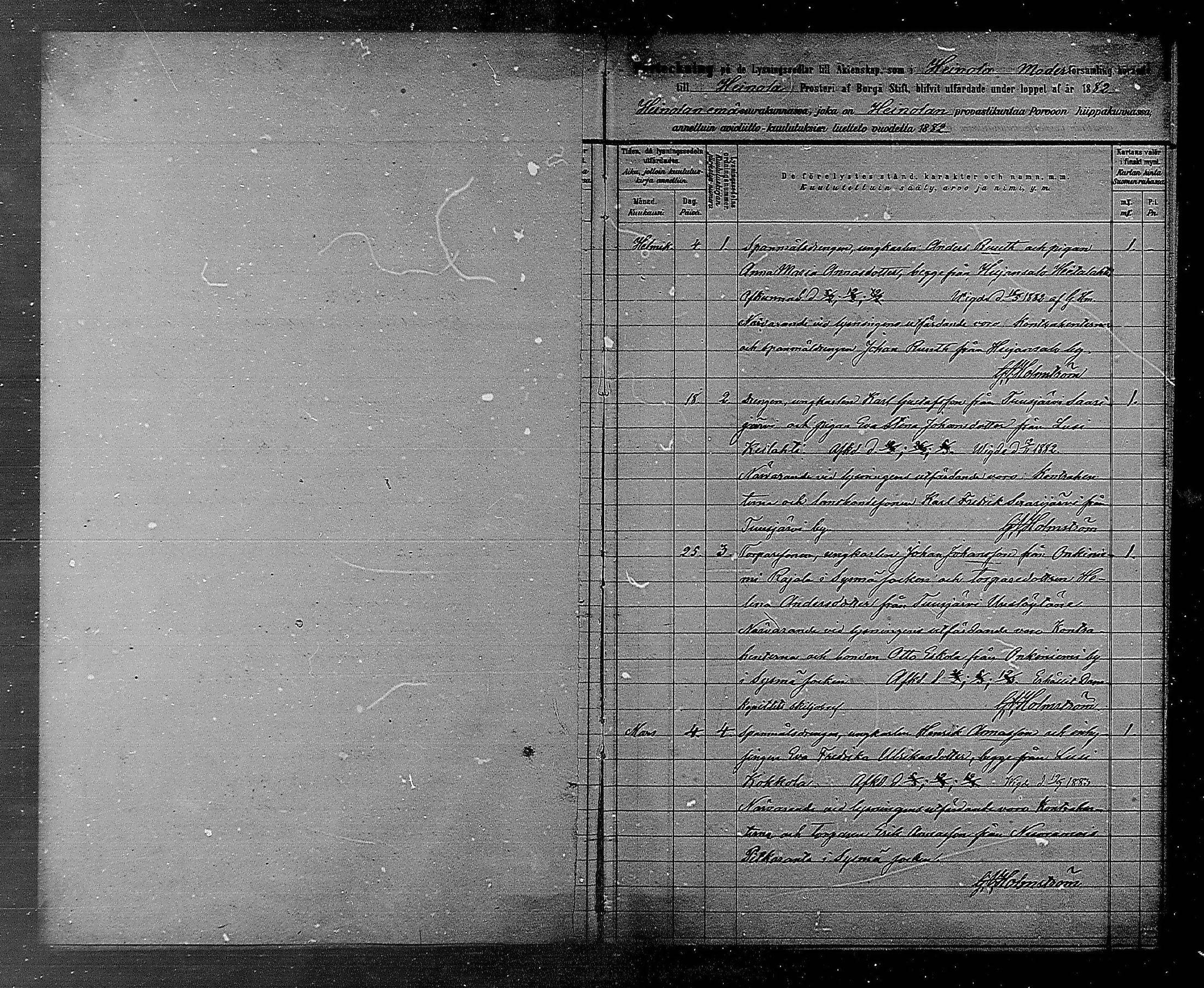 [ ../kirjat/Kirkonkirjat/heinola/kuulutetut_1882-1888_msrk_mko150-151/kuvat/1.jpg ]