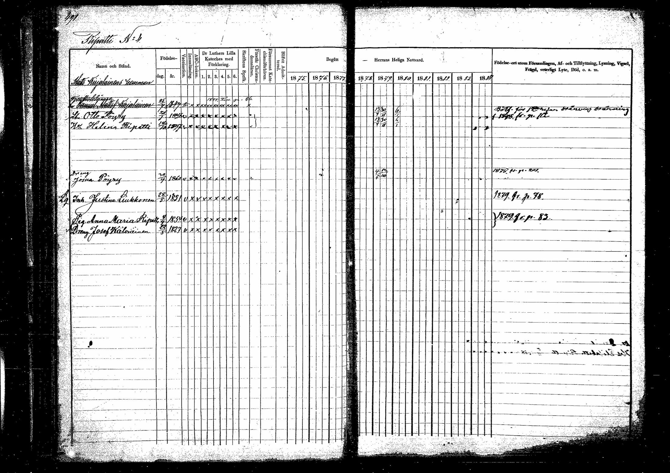 [ ../kirjat/Kirkonkirjat/hirvensalmi/rippikirja_1875-1879_mko106-114/kuvat/98.jpg ]