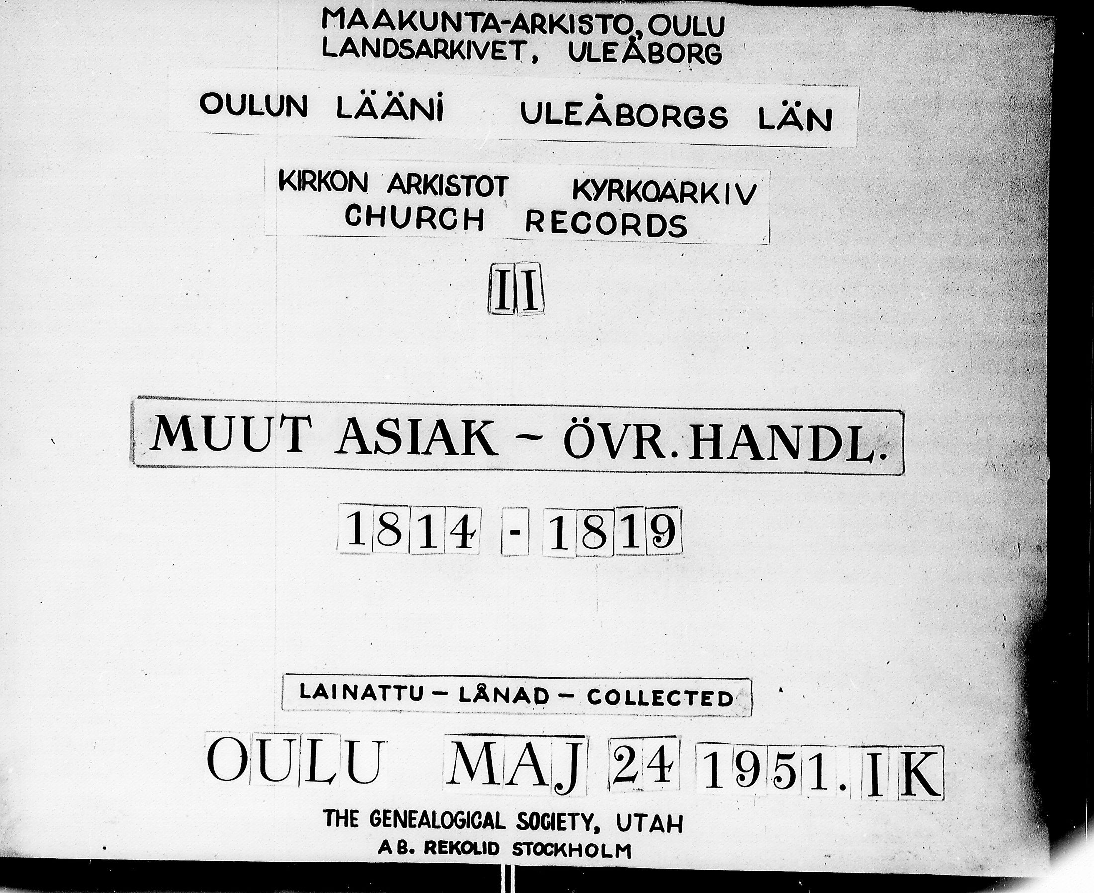 [ ../kirjat/Kirkonkirjat/ii/asiakirjoja_1814-1819_ik265/kuvat/1.jpg ]