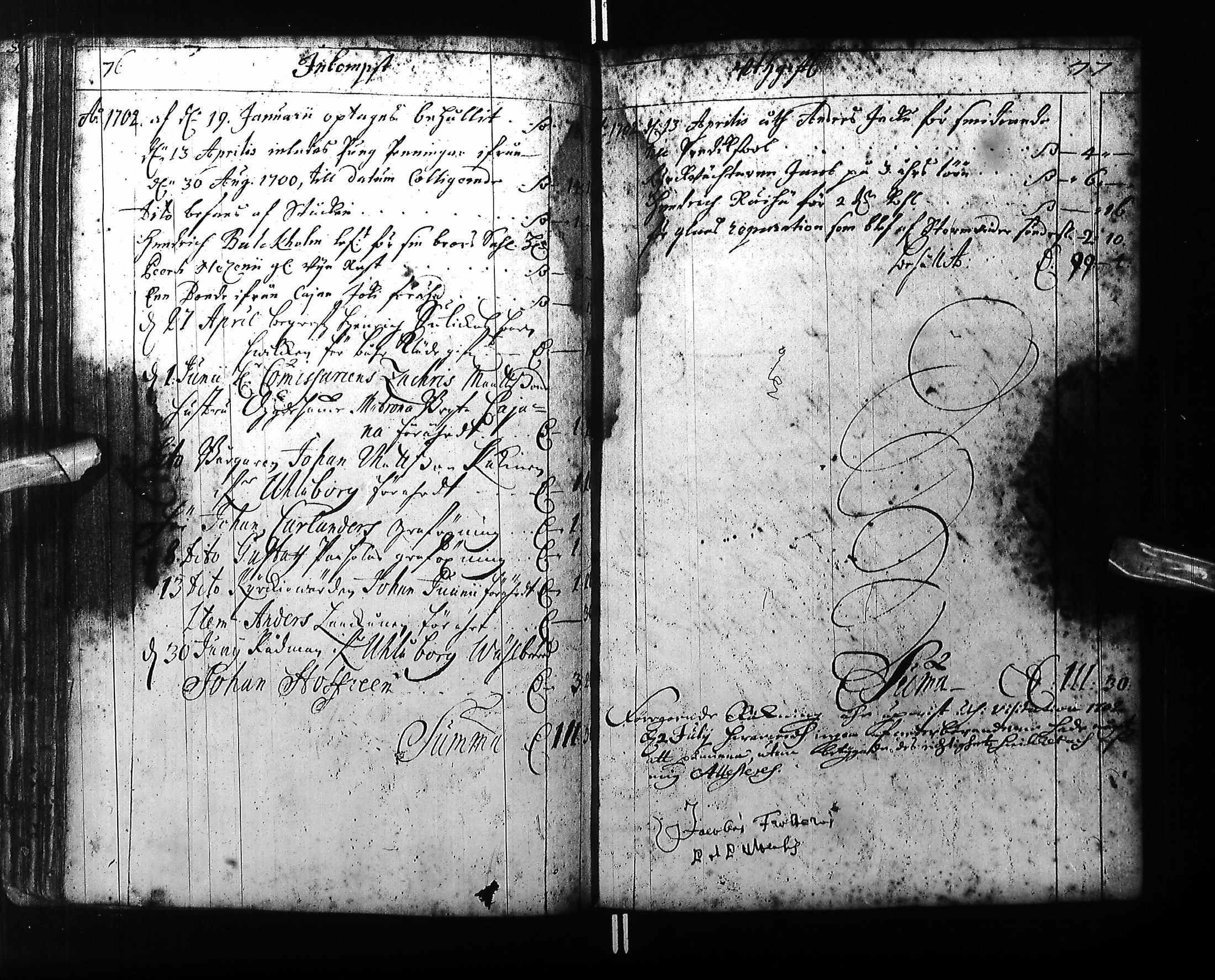 [ ../kirjat/Kirkonkirjat/ii/tilit_1661-1767_ik260-261/kuvat/45.jpg ]