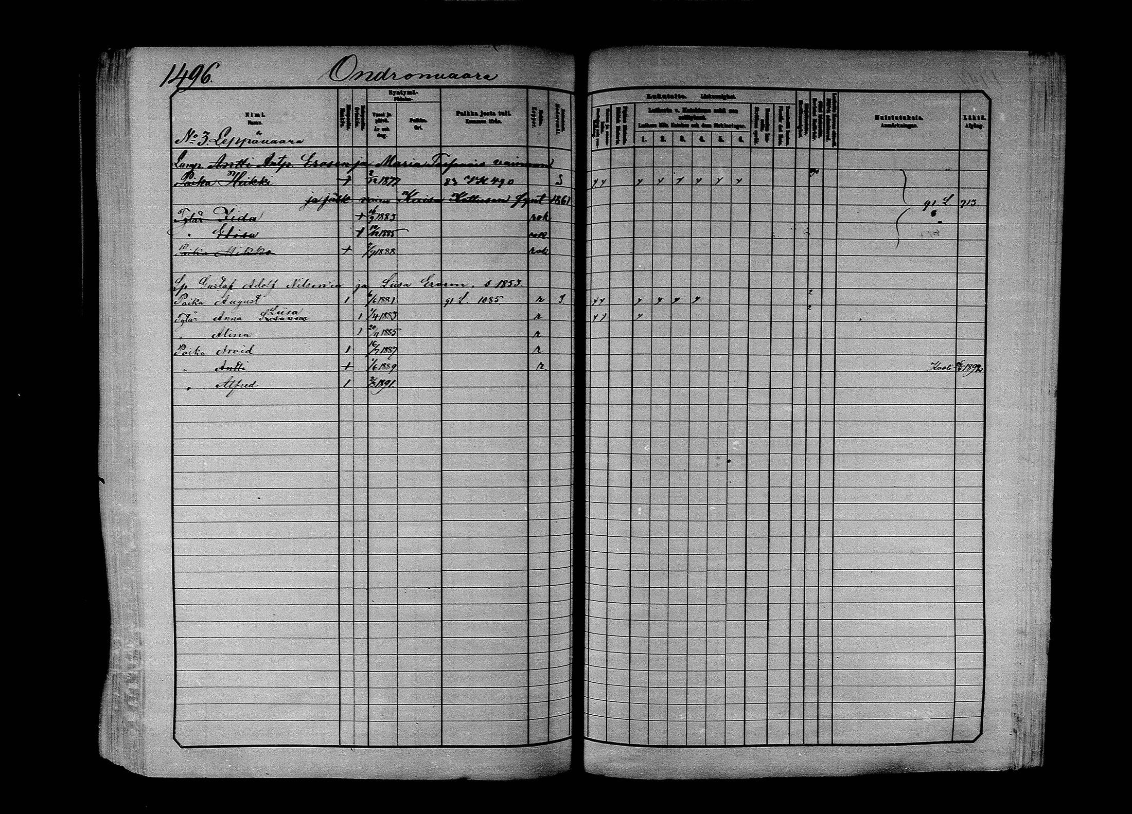 [ ../kirjat/Kirkonkirjat/ilomantsi/lastenkirja_1883-1890_mko890-912/kuvat/611.jpg ]