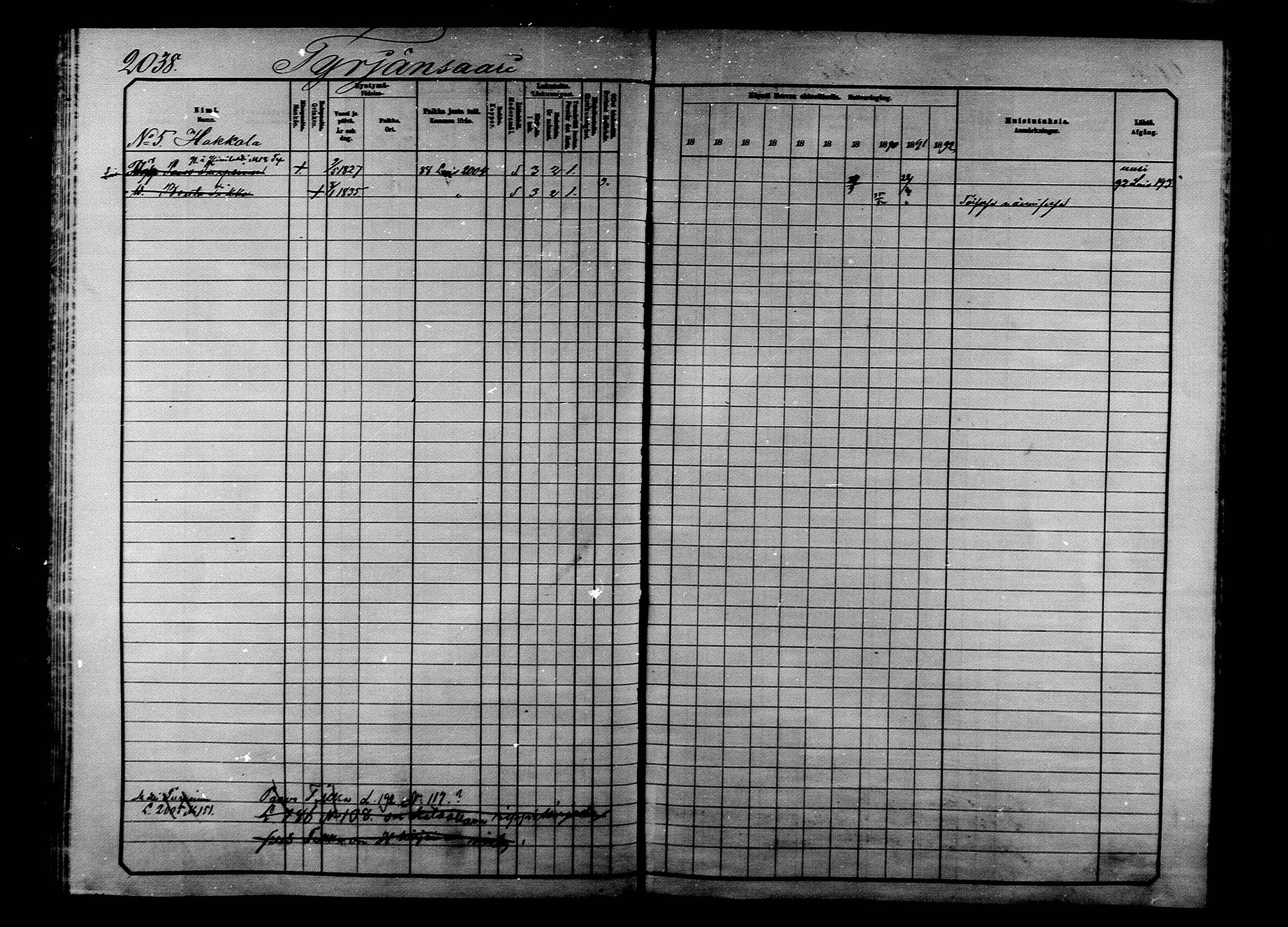 [ ../kirjat/Kirkonkirjat/ilomantsi/rippikirja_1883-1890_mko234-307/kuvat/1926.jpg ]
