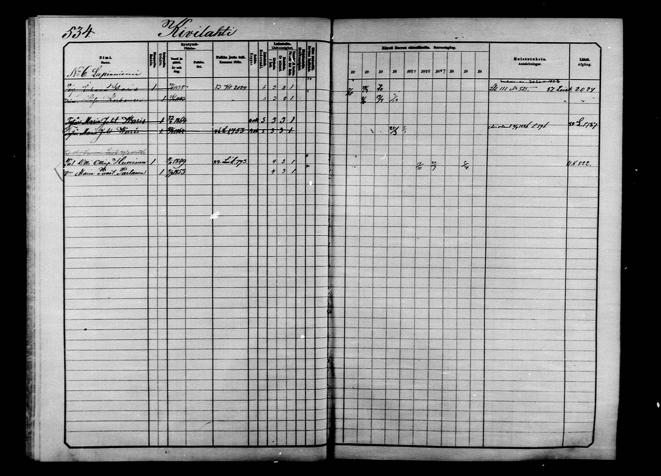 [ ../kirjat/Kirkonkirjat/ilomantsi/rippikirja_1883-1890_mko234-307/kuvat/521.jpg ]