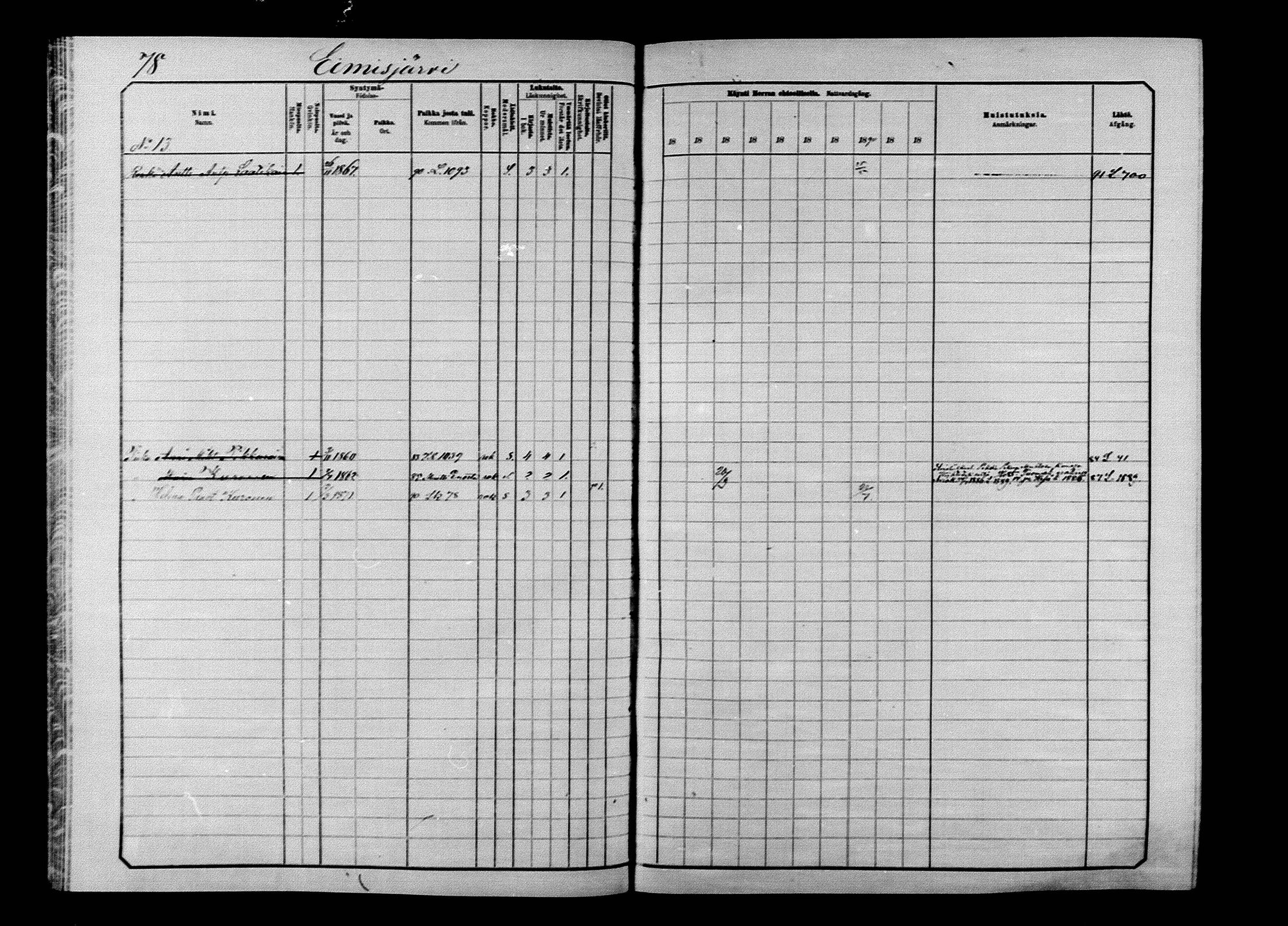 [ ../kirjat/Kirkonkirjat/ilomantsi/rippikirja_1883-1890_mko234-307/kuvat/77.jpg ]
