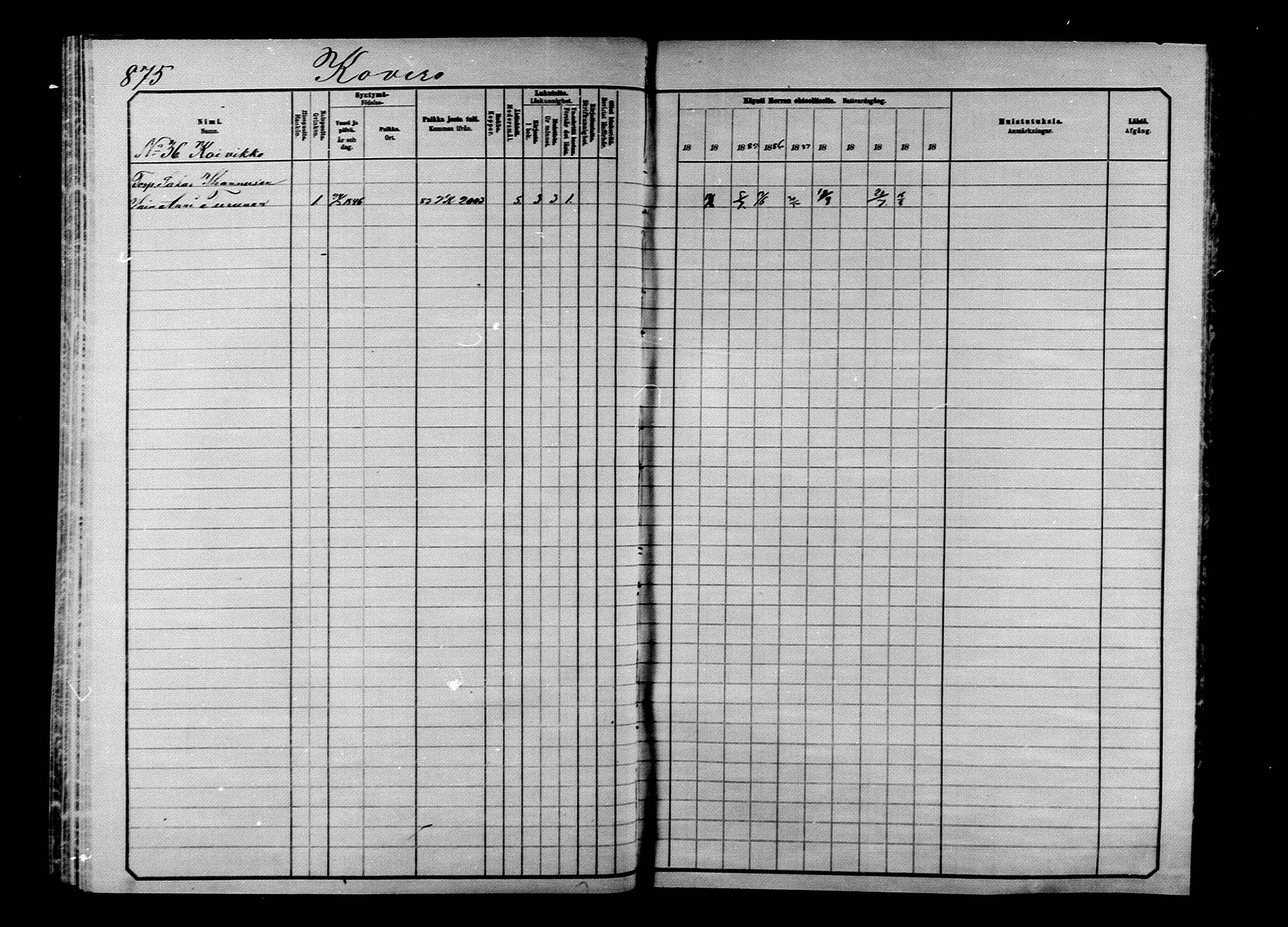 [ ../kirjat/Kirkonkirjat/ilomantsi/rippikirja_1883-1890_mko234-307/kuvat/847.jpg ]