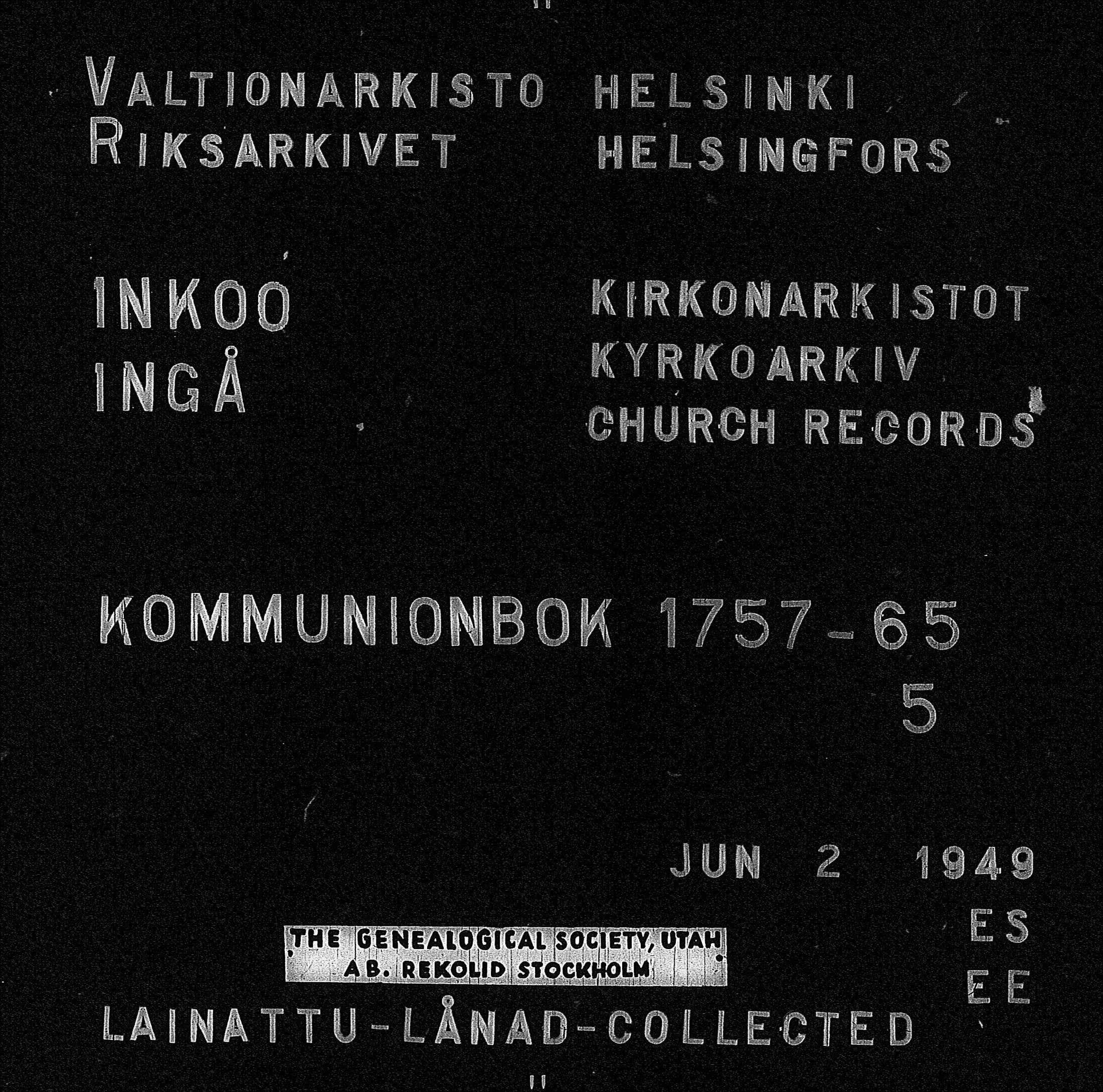 [ ../kirjat/Kirkonkirjat/inkoo/rippikirja_1757-1765_es141/kuvat/1.jpg ]