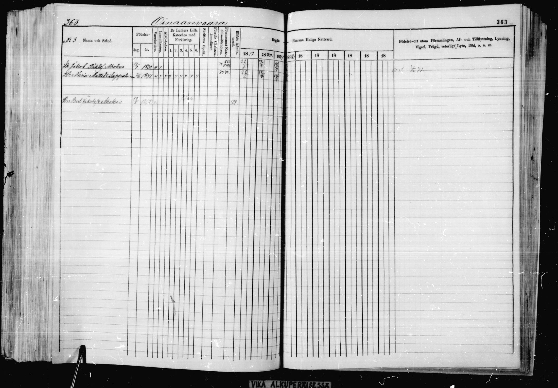 [ ../kirjat/Kirkonkirjat/jaakkima/rippikirja_1879-1882_mko32-47/kuvat/327.jpg ]