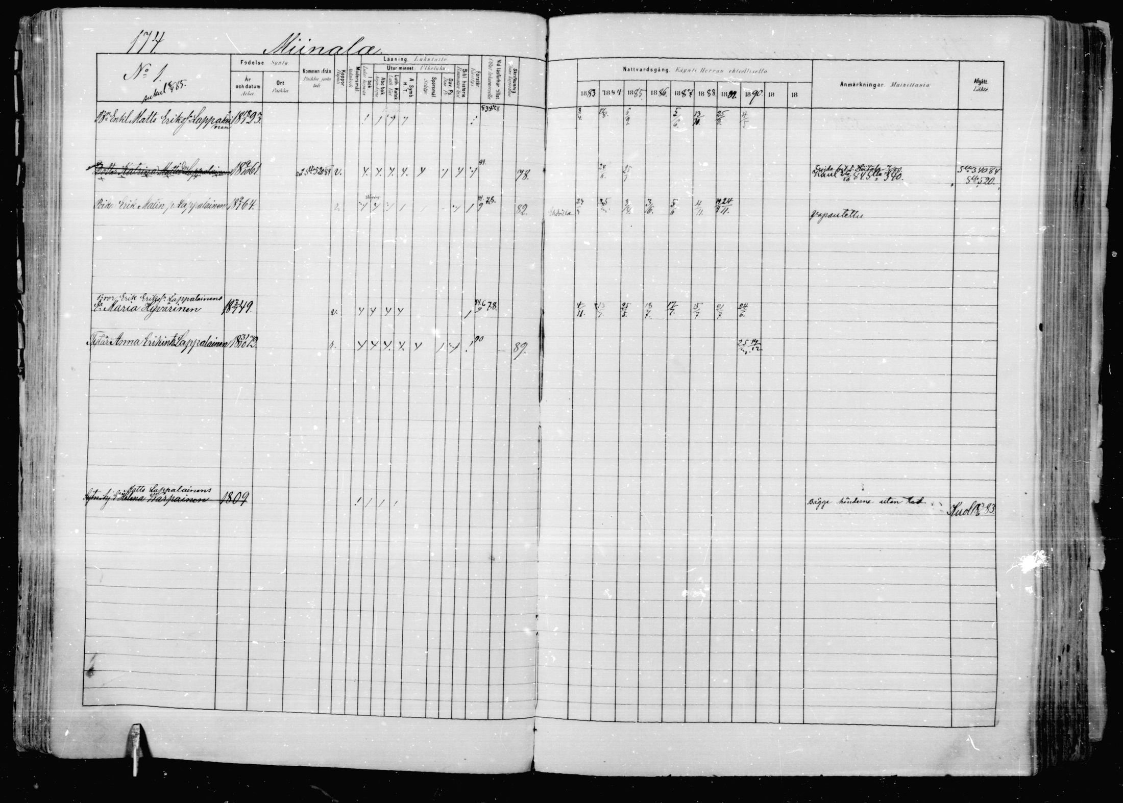 [ ../kirjat/Kirkonkirjat/jaakkima/rippikirja_1883-1890_mko83-100/kuvat/166.jpg ]