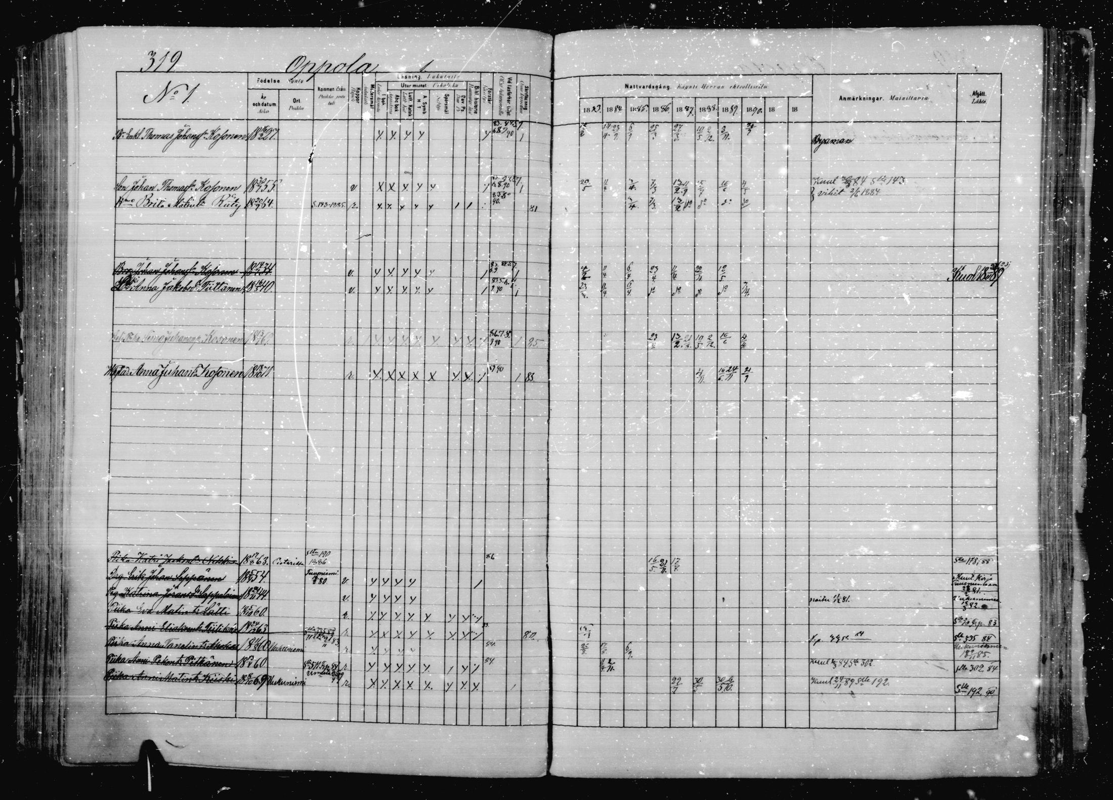 [ ../kirjat/Kirkonkirjat/jaakkima/rippikirja_1883-1890_mko83-100/kuvat/306.jpg ]
