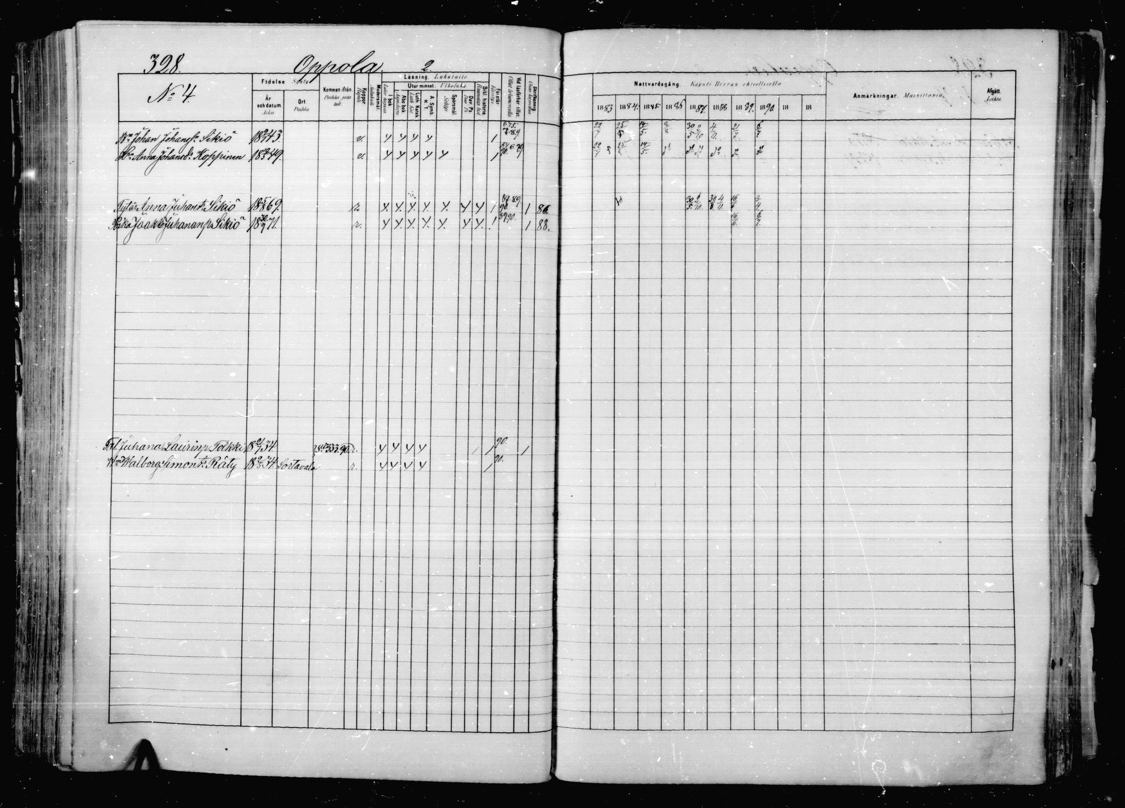[ ../kirjat/Kirkonkirjat/jaakkima/rippikirja_1883-1890_mko83-100/kuvat/315.jpg ]