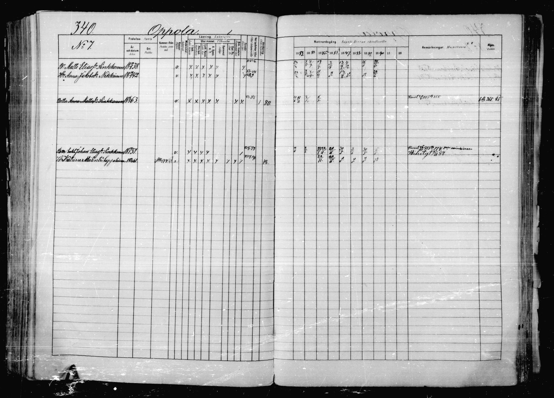 [ ../kirjat/Kirkonkirjat/jaakkima/rippikirja_1883-1890_mko83-100/kuvat/327.jpg ]
