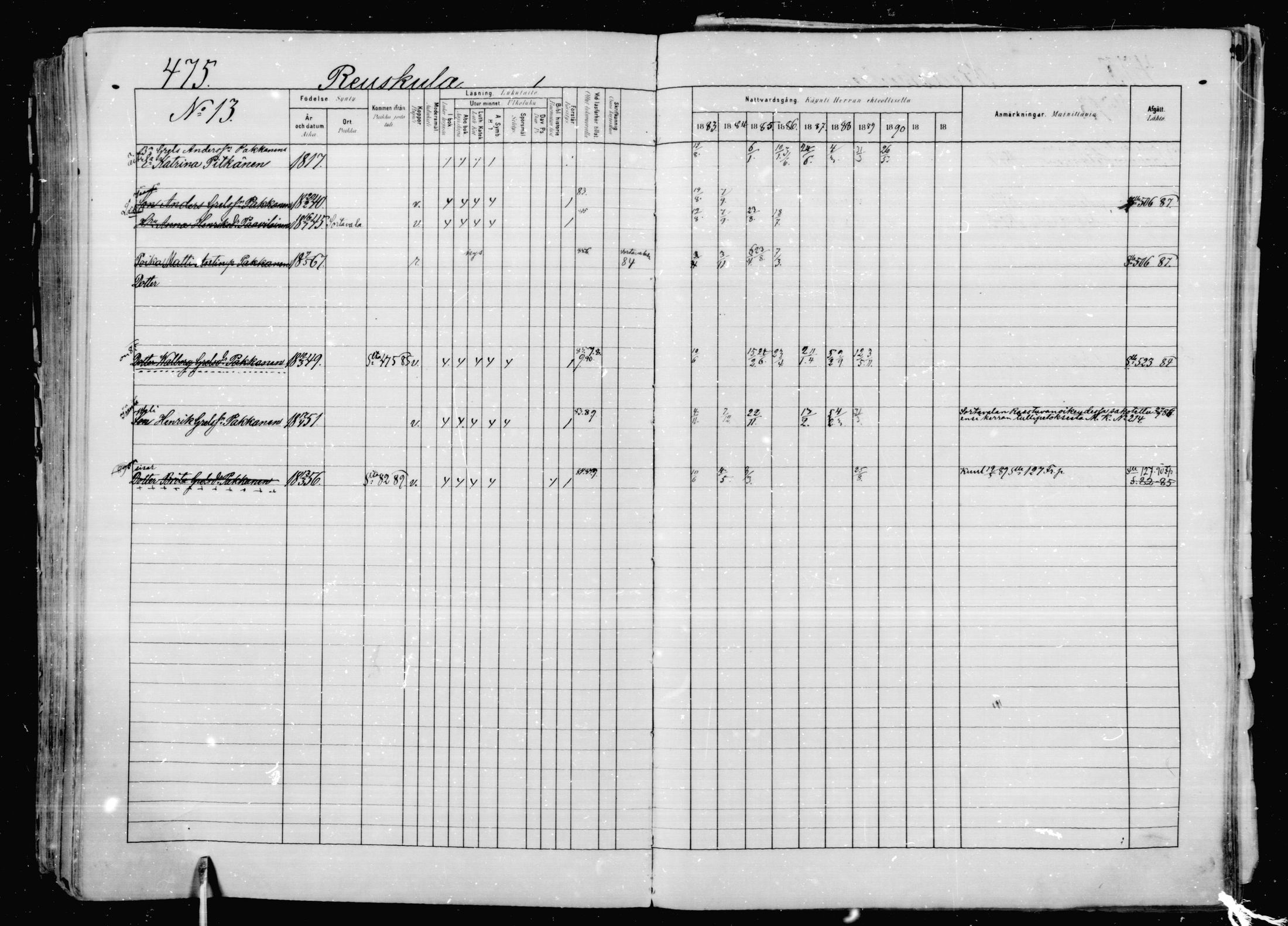[ ../kirjat/Kirkonkirjat/jaakkima/rippikirja_1883-1890_mko83-100/kuvat/461.jpg ]