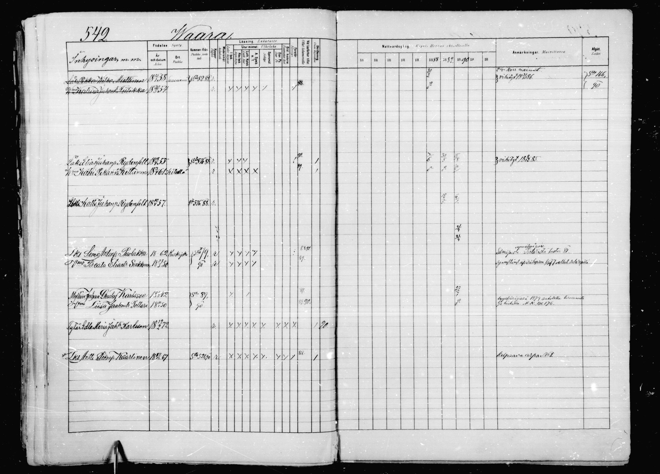 [ ../kirjat/Kirkonkirjat/jaakkima/rippikirja_1883-1890_mko83-100/kuvat/527.jpg ]