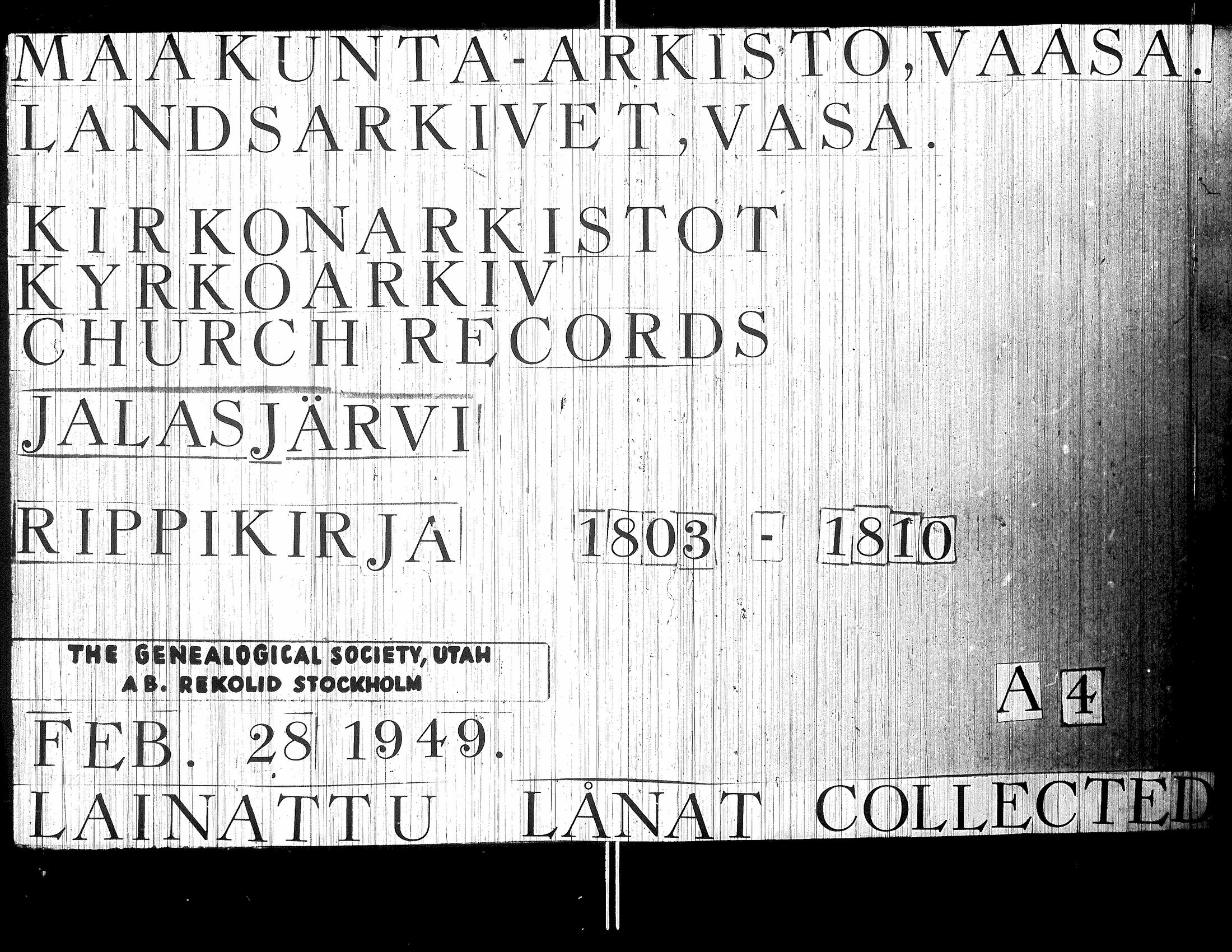 [ ../kirjat/Kirkonkirjat/jalasjarvi/rippikirja_1803-1810_uk138/kuvat/1.jpg ]