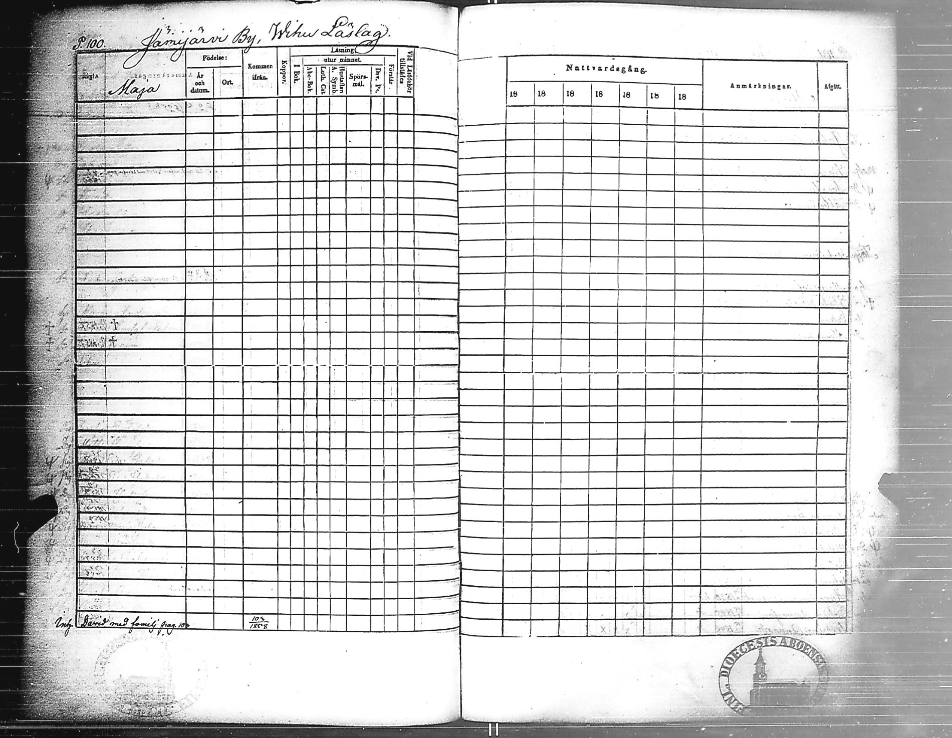 [ ../kirjat/Kirkonkirjat/jamijarvi/rippikirja_1855-1861_jk639/kuvat/102.jpg ]