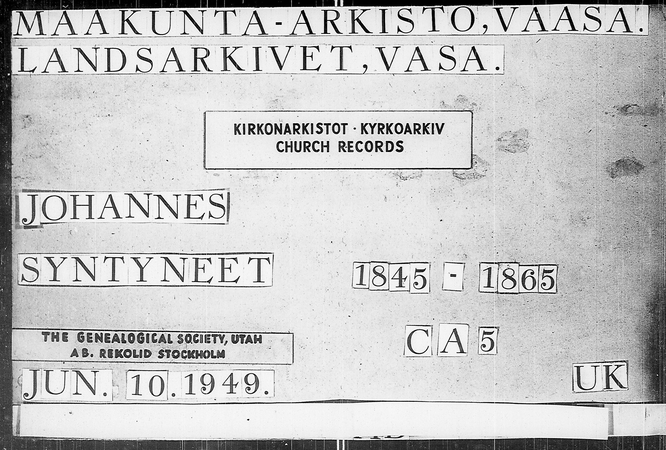 [ ../kirjat/Kirkonkirjat/johannes/syntyneet_1845-1865_uk376-377/kuvat/1.jpg ]