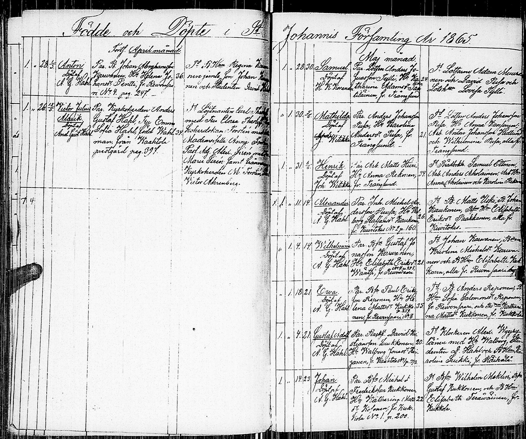 [ ../kirjat/Kirkonkirjat/johannes/syntyneet_1845-1865_uk376-377/kuvat/227.jpg ]