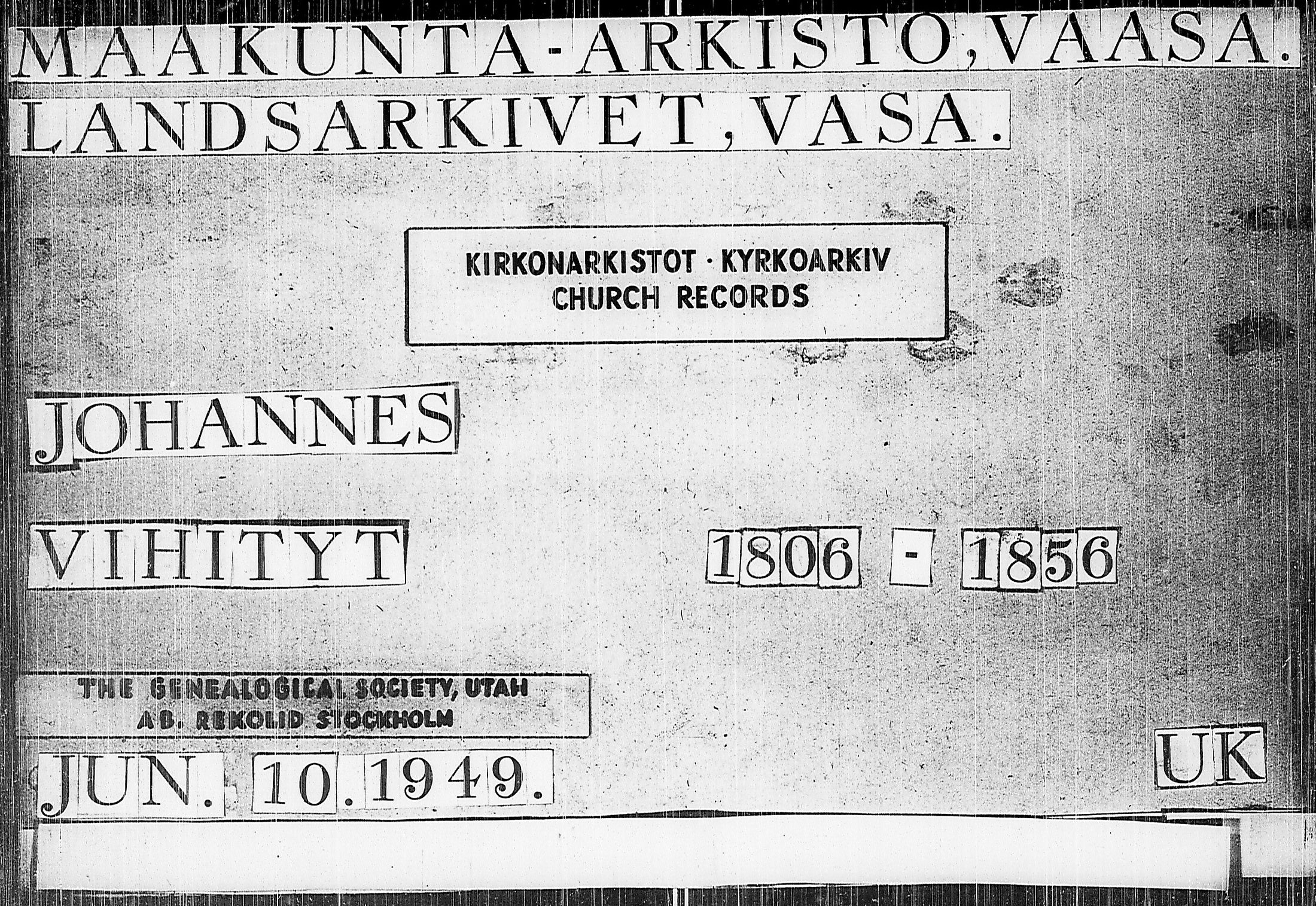 [ ../kirjat/Kirkonkirjat/johannes/vihityt_1806-1856_uk377/kuvat/1.jpg ]