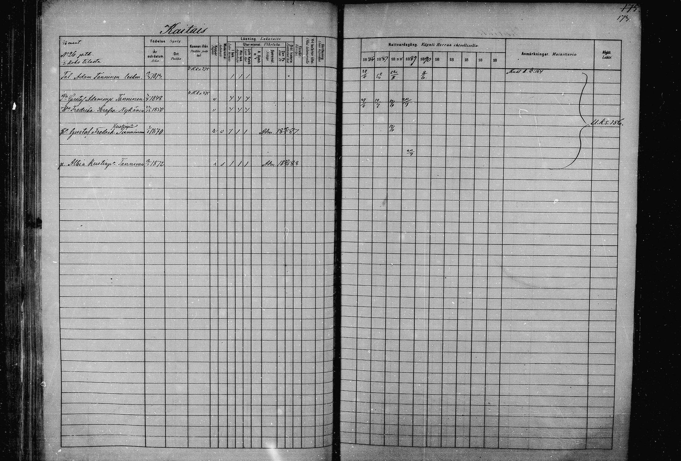 [ ../kirjat/Kirkonkirjat/joroinen/rippikirja_1880-1889_mko91-109/kuvat/169.jpg ]
