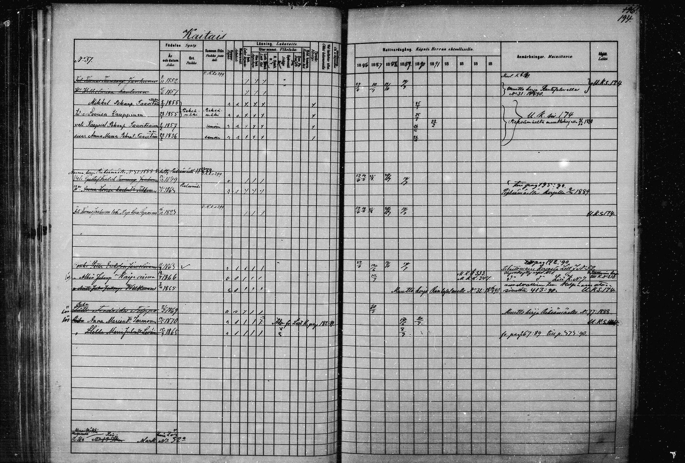 [ ../kirjat/Kirkonkirjat/joroinen/rippikirja_1880-1889_mko91-109/kuvat/190.jpg ]