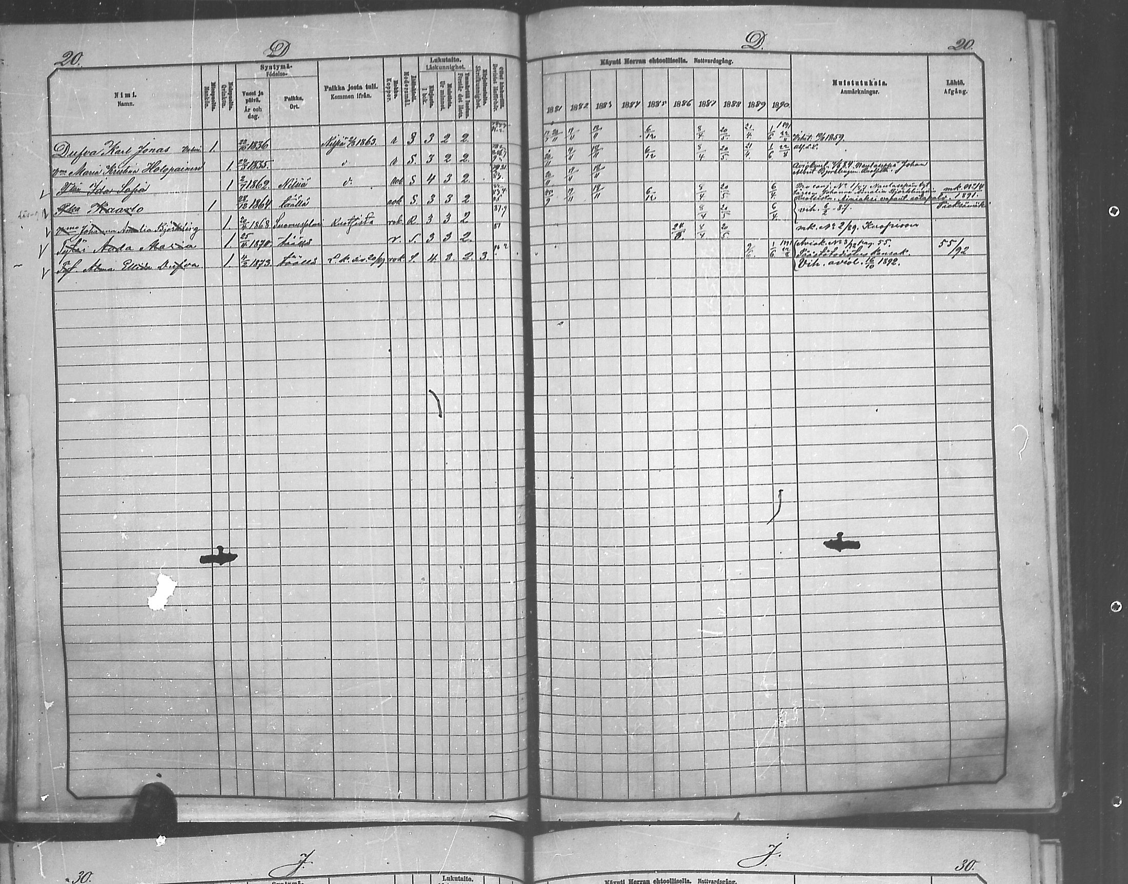 [ ../kirjat/Kirkonkirjat/juankoski/rippikirja_1881-1890_mko9-11/kuvat/19.jpg ]