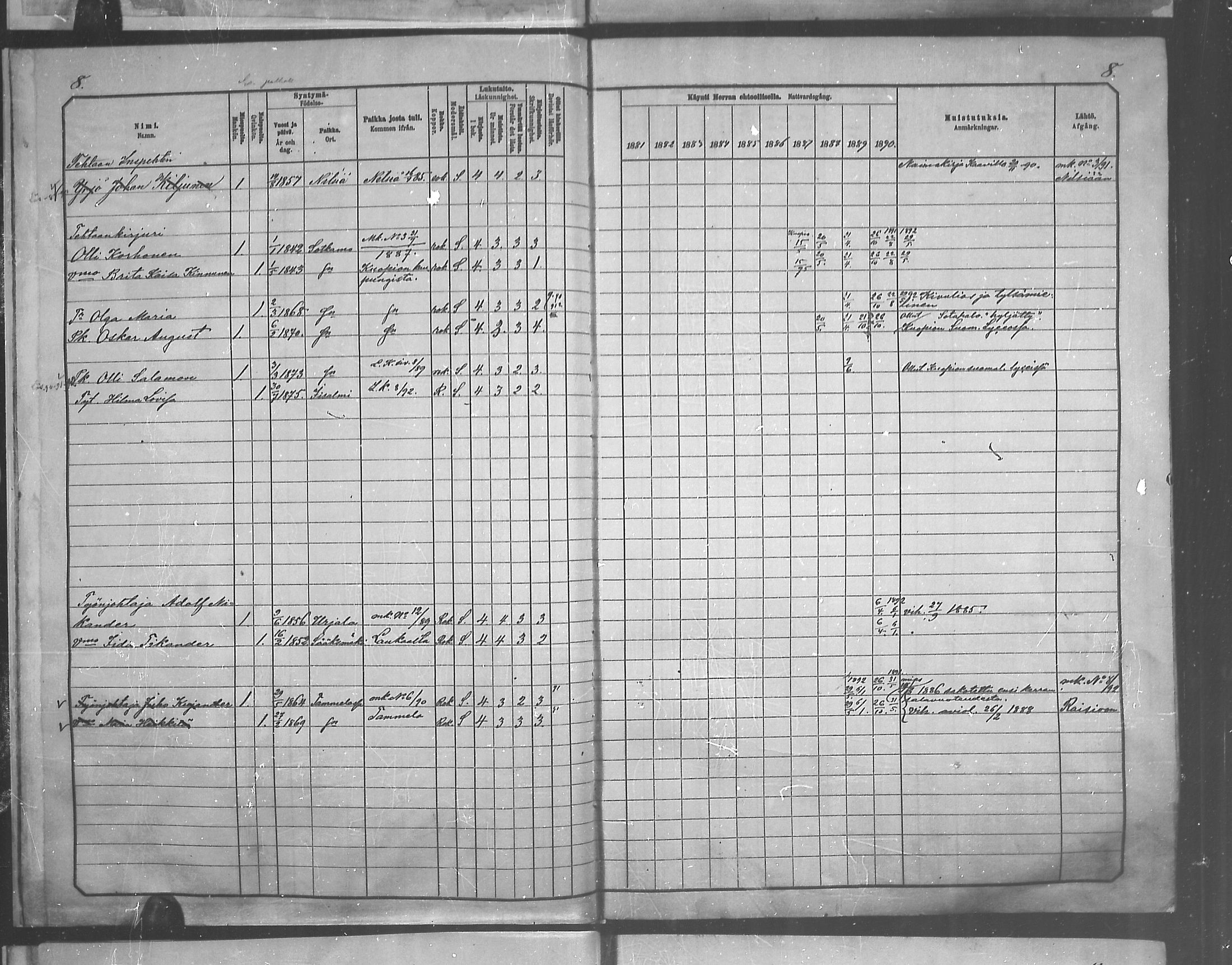 [ ../kirjat/Kirkonkirjat/juankoski/rippikirja_1881-1890_mko9-11/kuvat/7.jpg ]