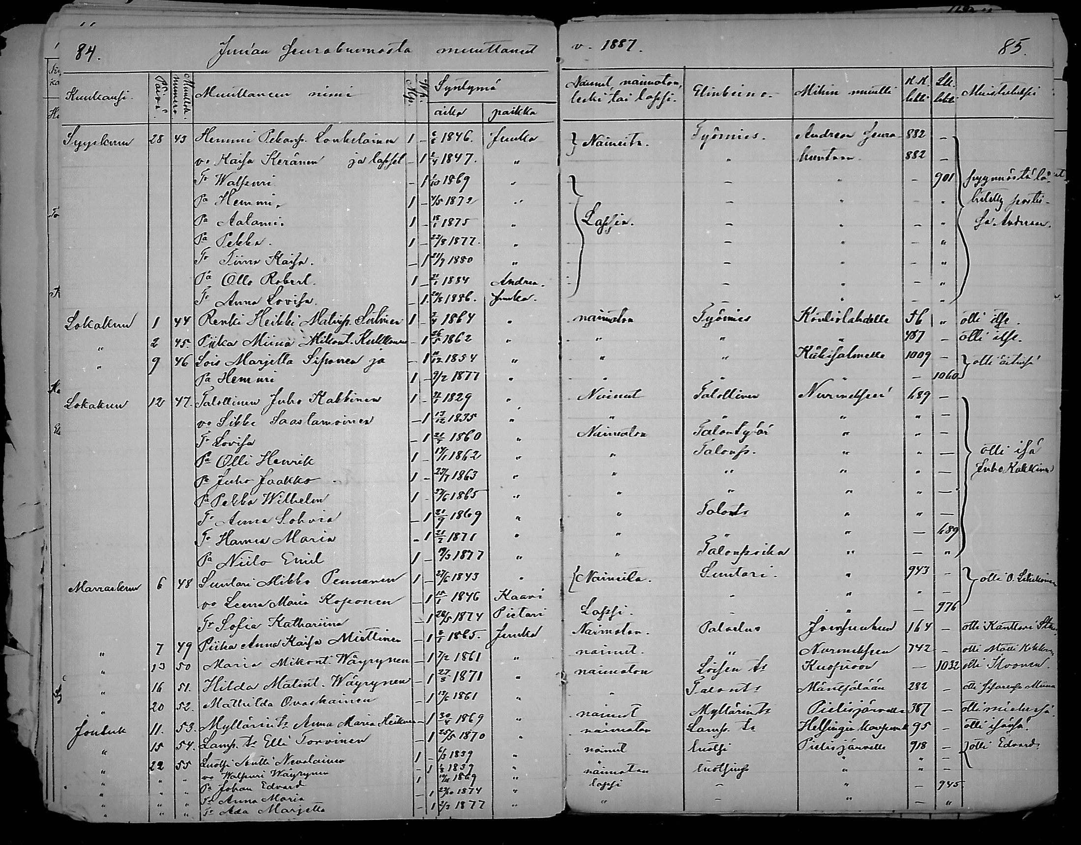 [ ../kirjat/Kirkonkirjat/juuka/muuttaneet_1874-1890_mko4-5/kuvat/43.jpg ]