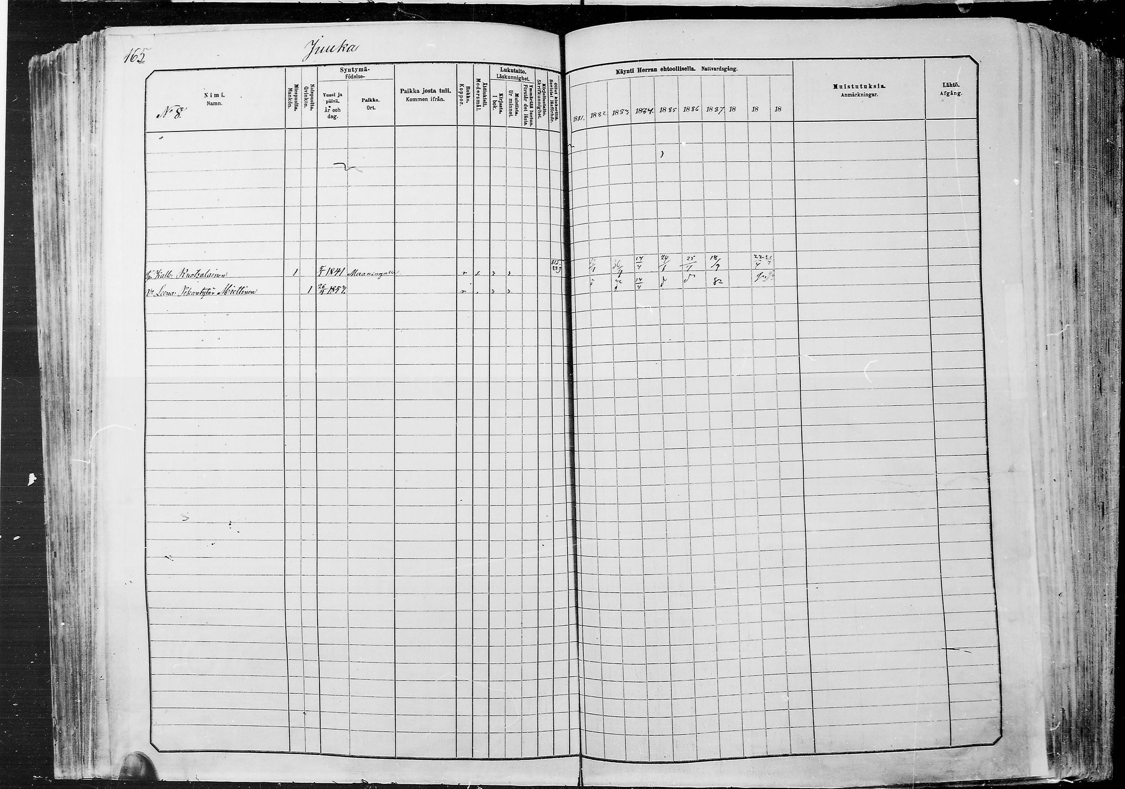 [ ../kirjat/Kirkonkirjat/juuka/rippikirja_1881-1890_mko53-84/kuvat/144.jpg ]