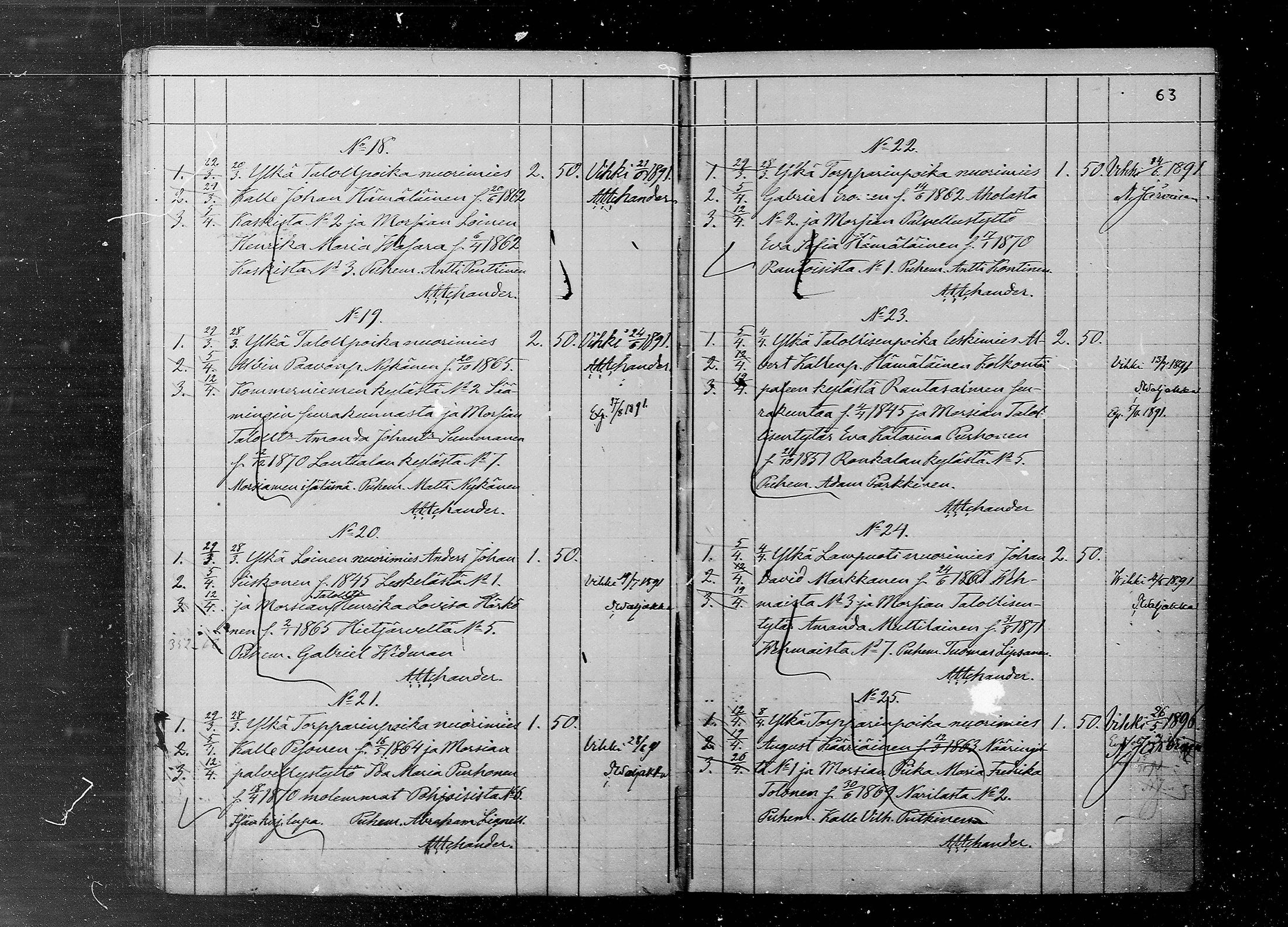 [ ../kirjat/Kirkonkirjat/juva/kuulutetut_1886-1891_mko6-8/kuvat/63.jpg ]