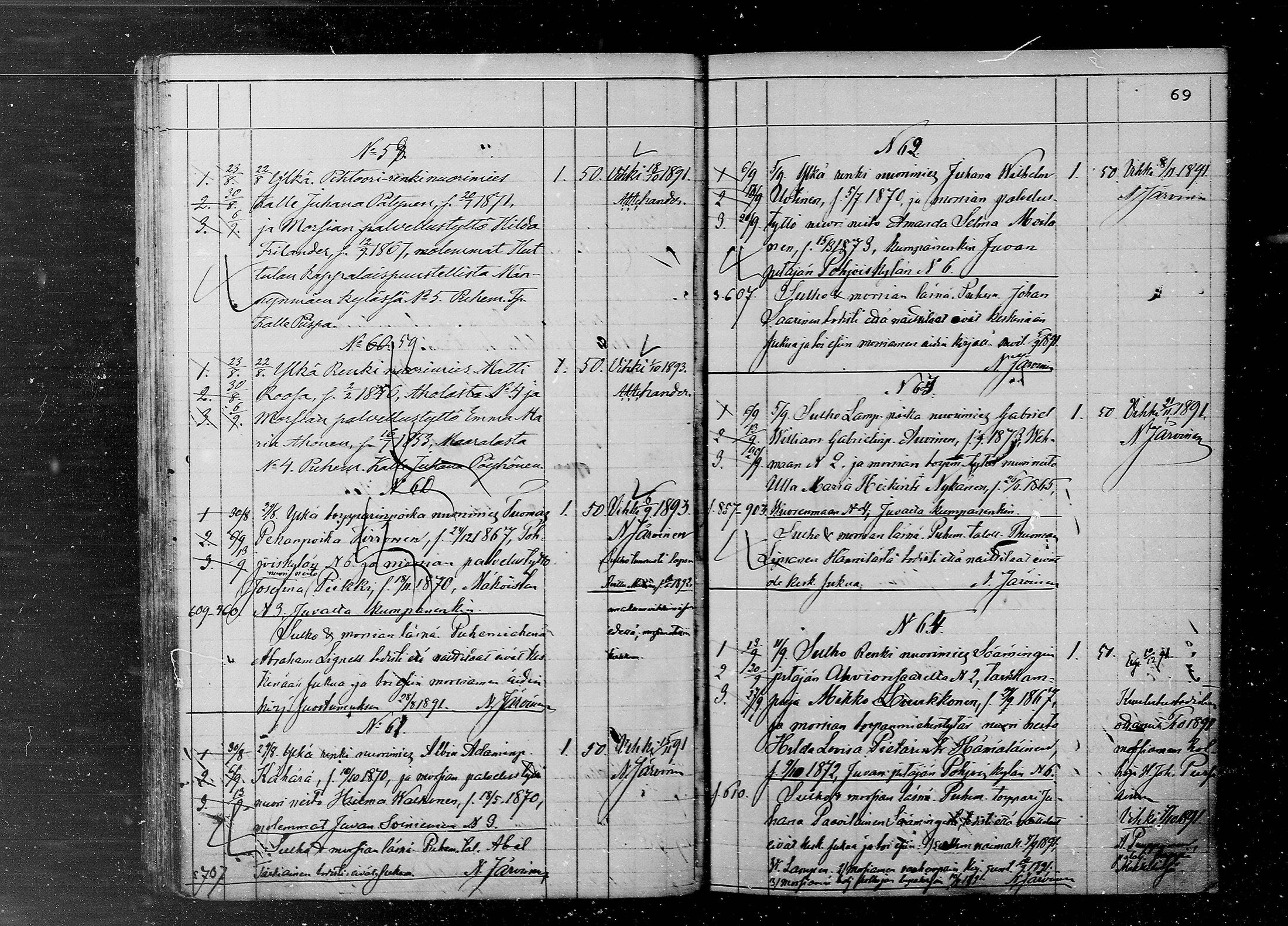 [ ../kirjat/Kirkonkirjat/juva/kuulutetut_1886-1891_mko6-8/kuvat/69.jpg ]