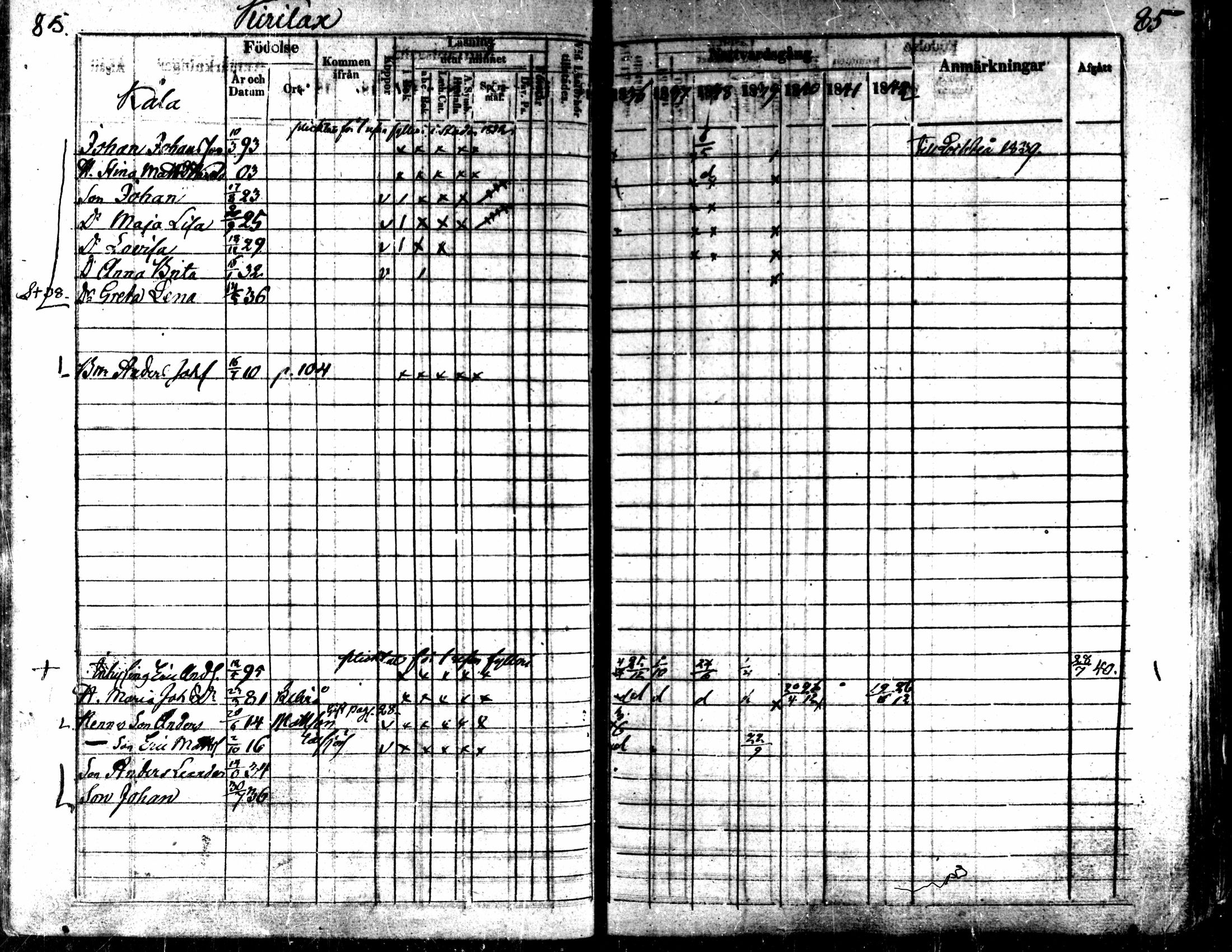 [ ../kirjat/Kirkonkirjat/kaarlela/rippikirja_1836-1842_mko114-123/kuvat/85.jpg ]
