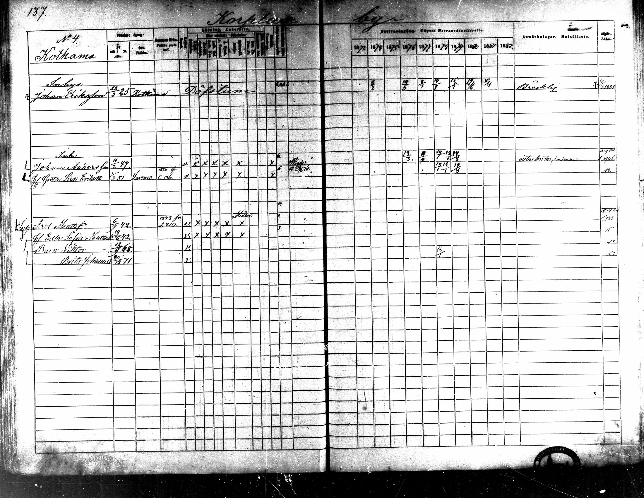 [ ../kirjat/Kirkonkirjat/kaarlela/rippikirja_1873-1882_mko187-201/kuvat/140.jpg ]