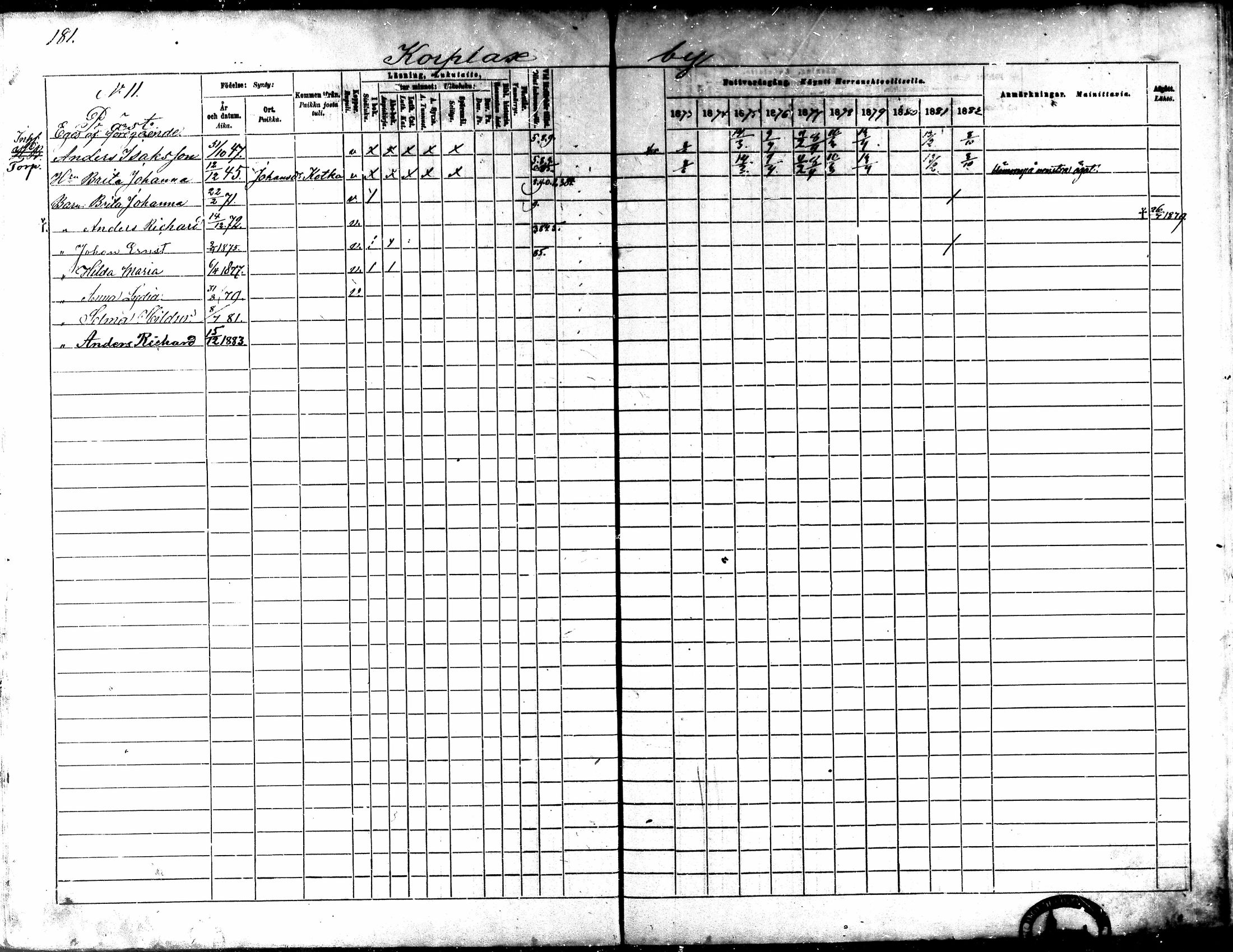 [ ../kirjat/Kirkonkirjat/kaarlela/rippikirja_1873-1882_mko187-201/kuvat/185.jpg ]