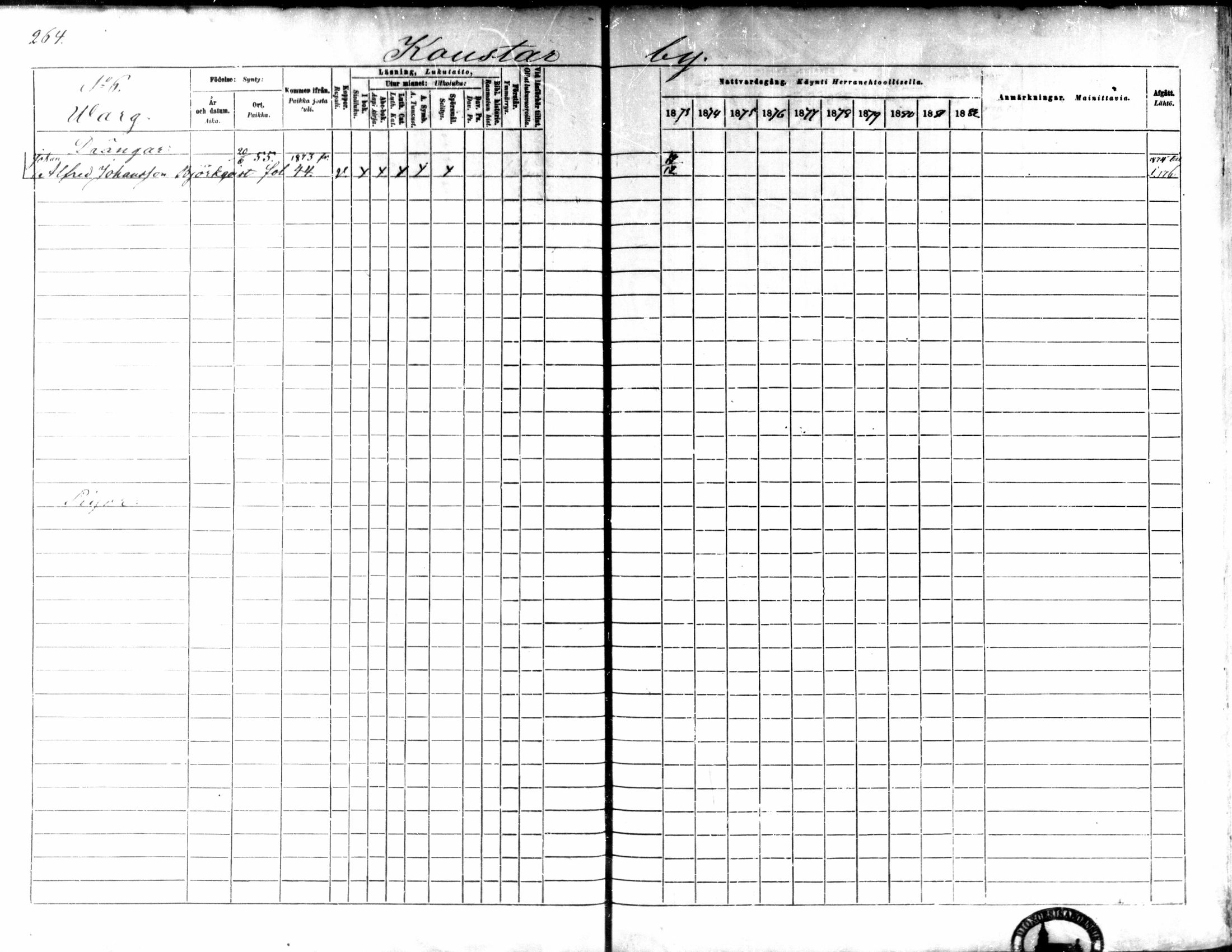 [ ../kirjat/Kirkonkirjat/kaarlela/rippikirja_1873-1882_mko187-201/kuvat/269.jpg ]