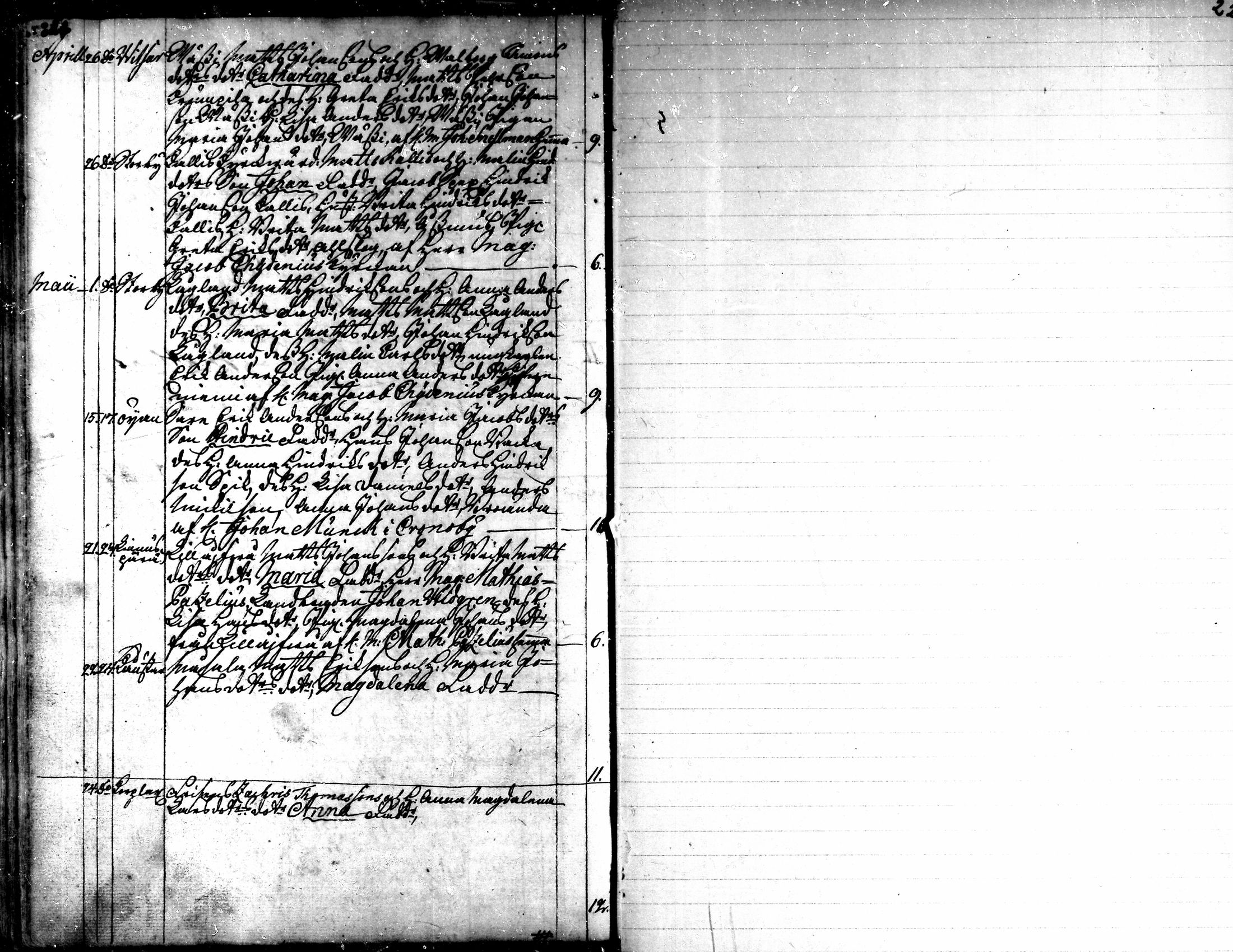 [ ../kirjat/Kirkonkirjat/kaarlela/syntyneet_1751-1770_mko45-51/kuvat/156.jpg ]