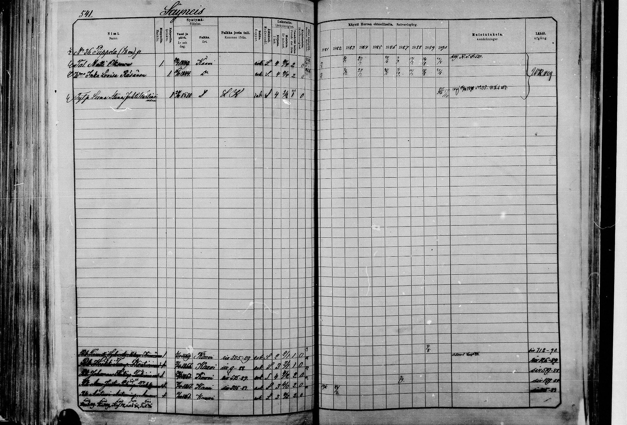 [ ../kirjat/Kirkonkirjat/kaavi/rippikirja_1881-1890_mko53-73/kuvat/535.jpg ]