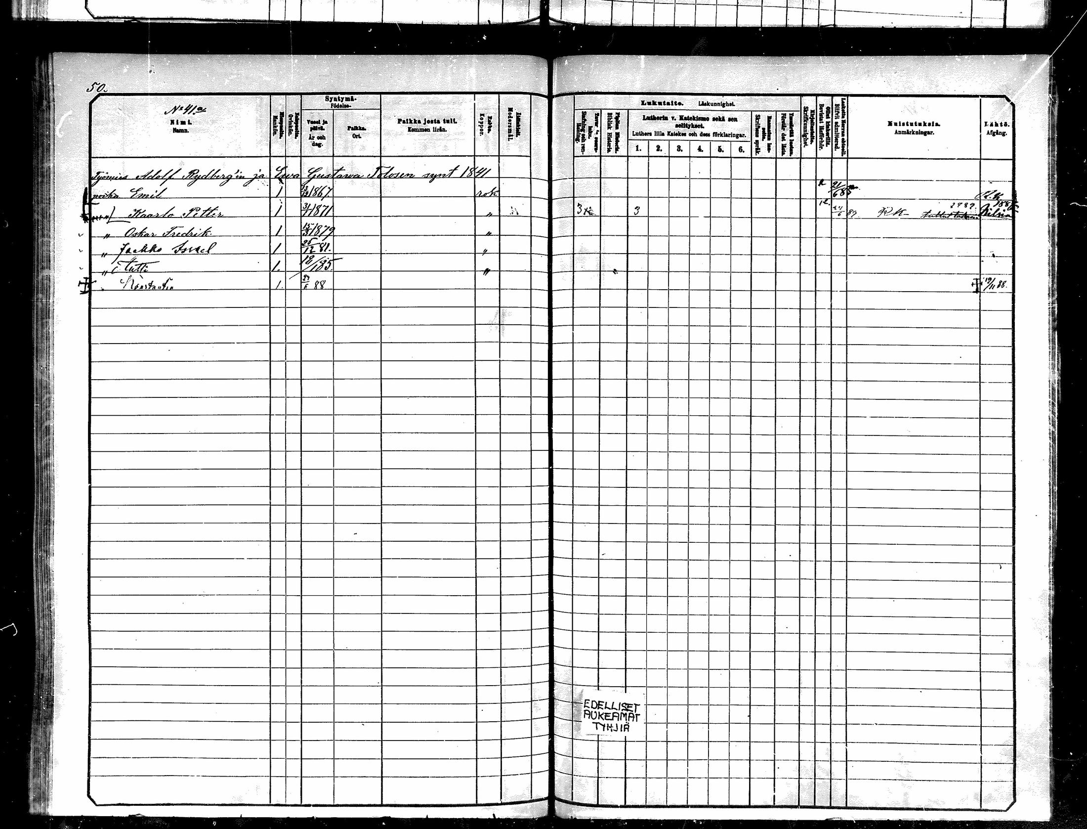 [ ../kirjat/Kirkonkirjat/kajaani/lastenkirja_1881-1890_ksrk_mko50-54/kuvat/27.jpg ]