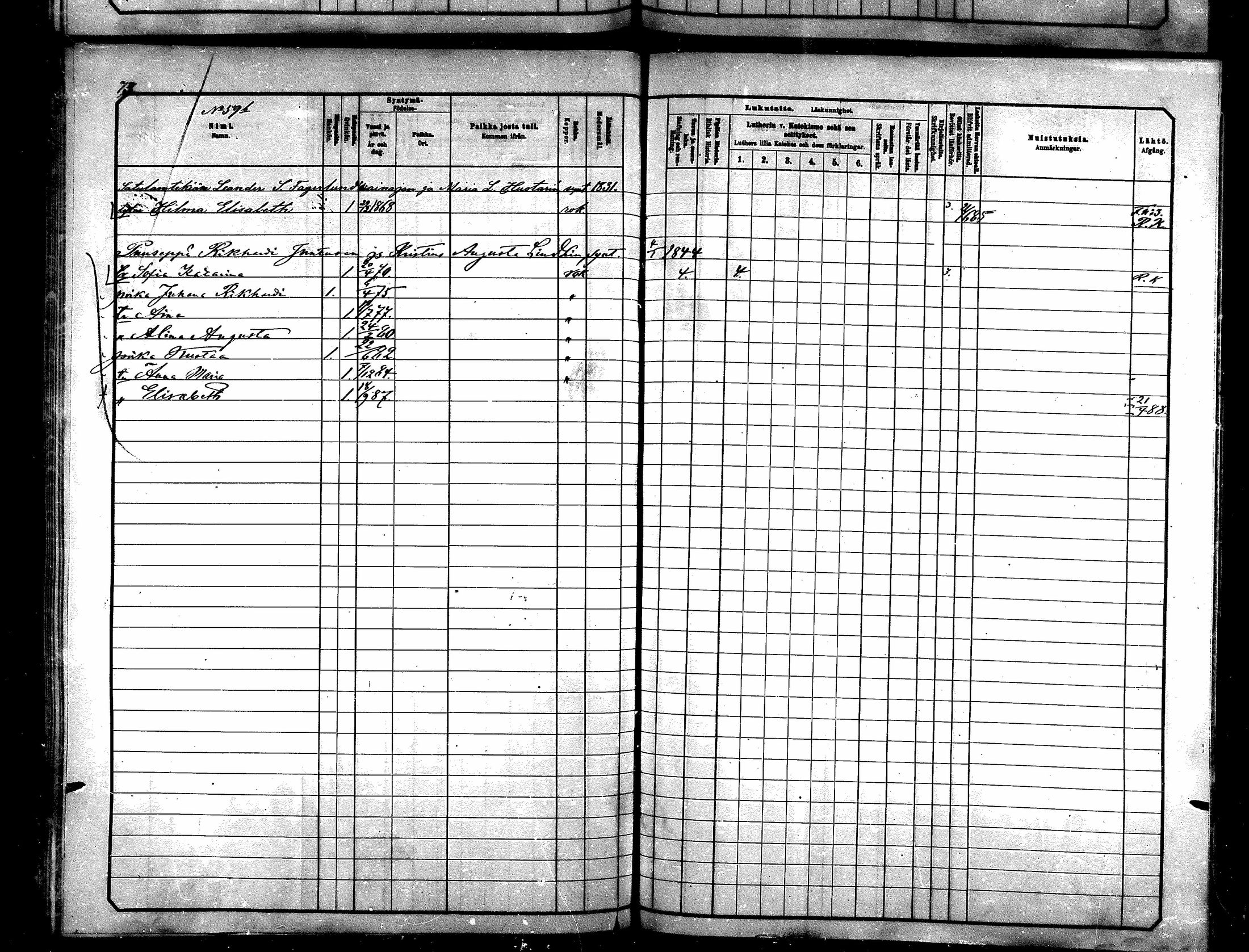 [ ../kirjat/Kirkonkirjat/kajaani/lastenkirja_1881-1890_ksrk_mko50-54/kuvat/45.jpg ]