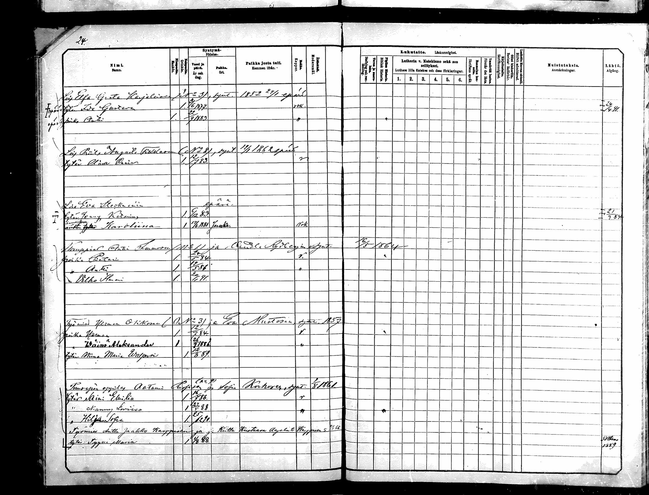 [ ../kirjat/Kirkonkirjat/kajaani/lastenkirja_1881-1890_ksrk_mko50-54/kuvat/86.jpg ]