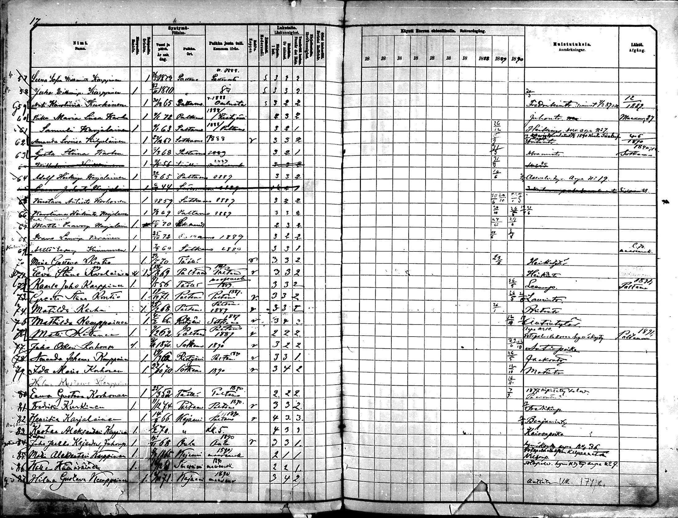[ ../kirjat/Kirkonkirjat/kajaani/rippikirja_1881-1890_ksrk_mko42-49/kuvat/155.jpg ]