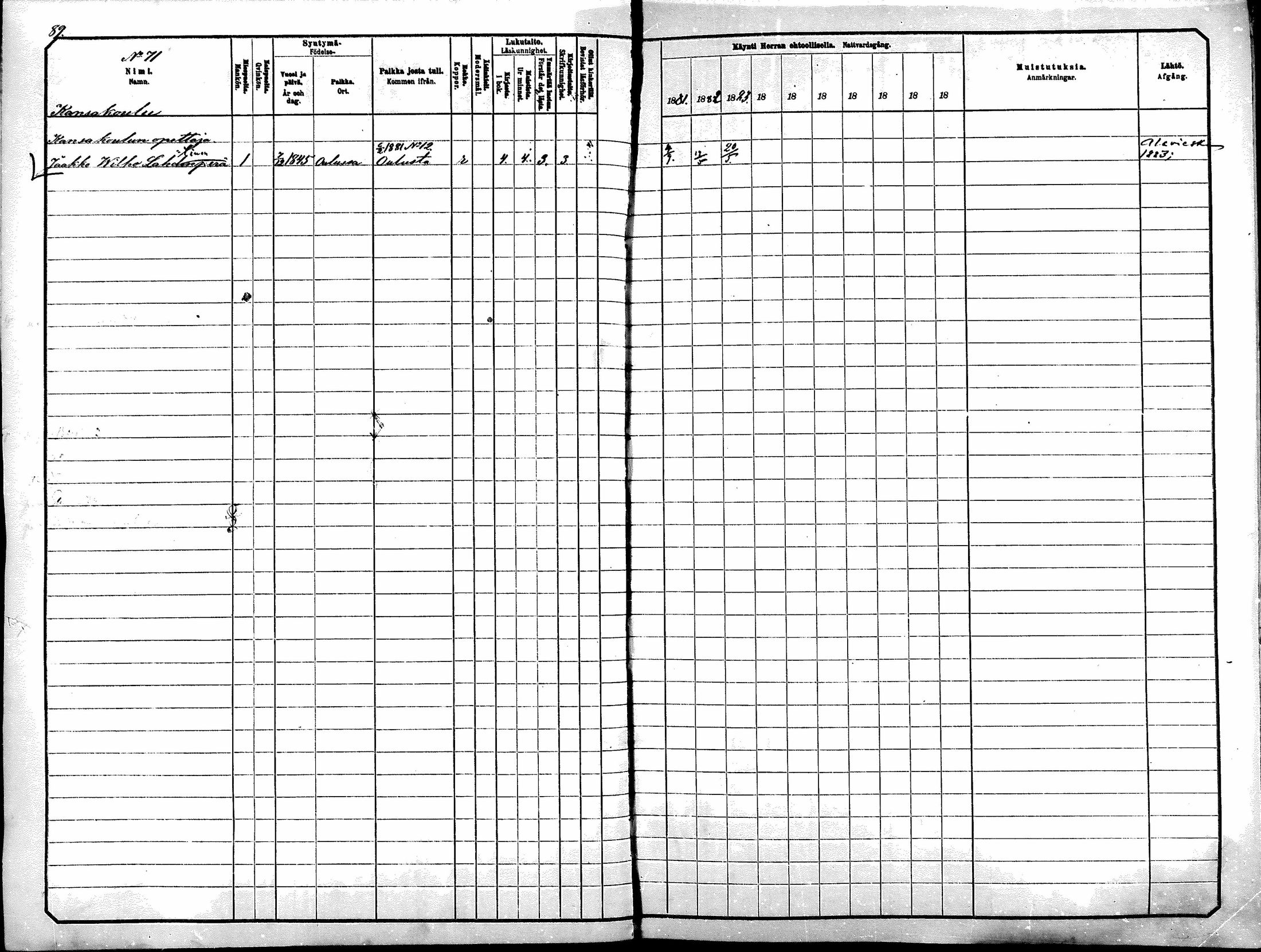 [ ../kirjat/Kirkonkirjat/kajaani/rippikirja_1881-1890_ksrk_mko42-49/kuvat/81.jpg ]