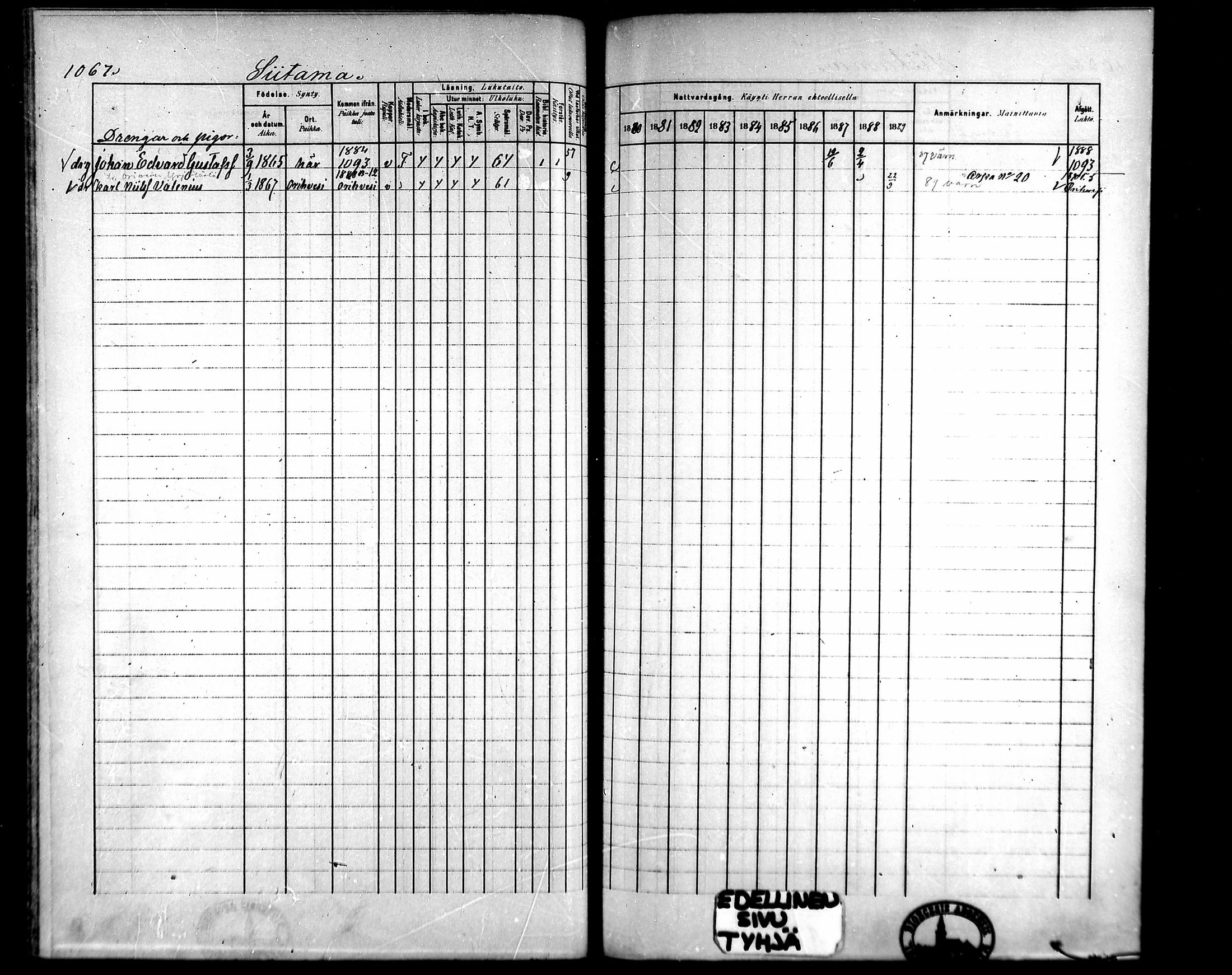 [ ../kirjat/Kirkonkirjat/kangasala/rippikirja_1880-1890_mko118-160/kuvat/834.jpg ]