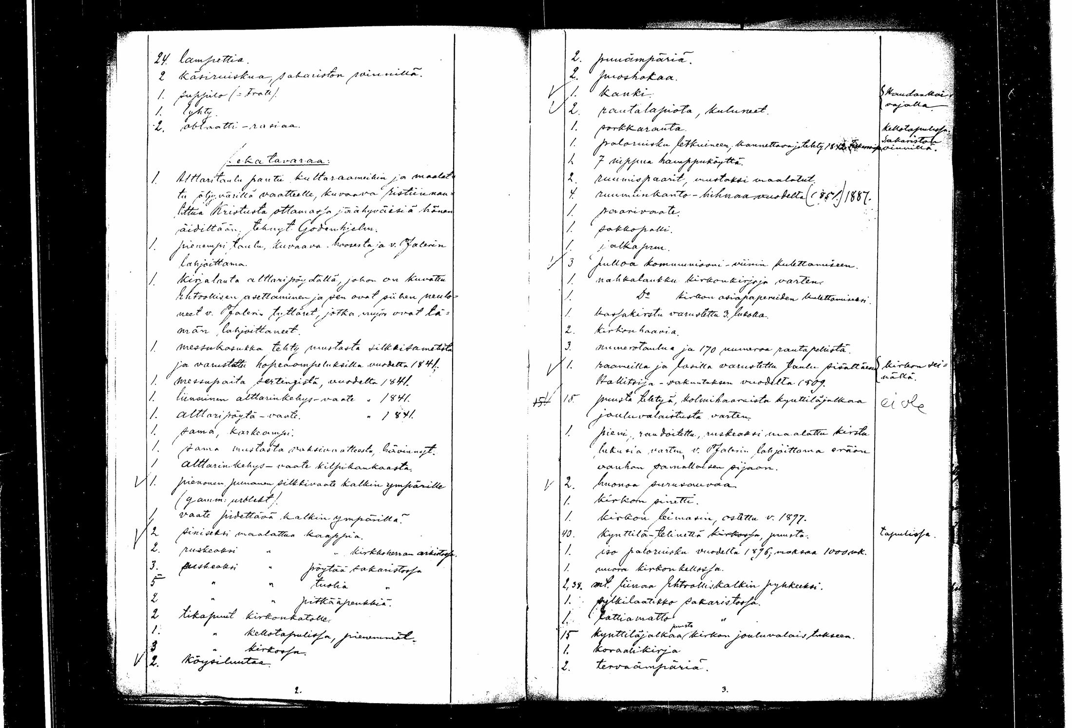 [ ../kirjat/Kirkonkirjat/kangasniemi/kalustoluettelo_1853-1884_tk1059/kuvat/10.jpg ]