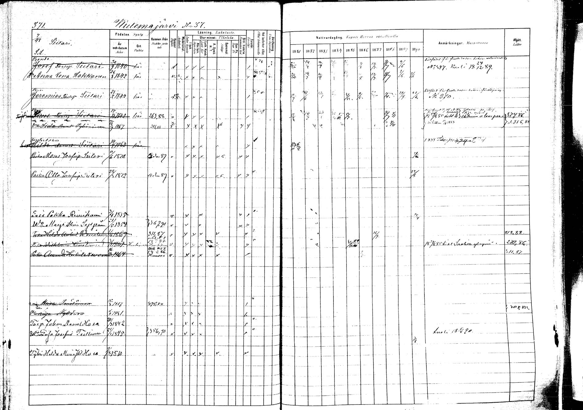 [ ../kirjat/Kirkonkirjat/kangasniemi/rippikirja_1881-1890_mko108-145/kuvat/398.jpg ]