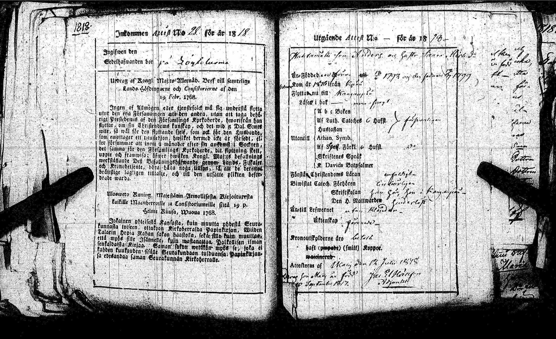 [ ../kirjat/Kirkonkirjat/kankaanpaa/muuttokirjoja_1816-1820_jk518/kuvat/124.jpg ]