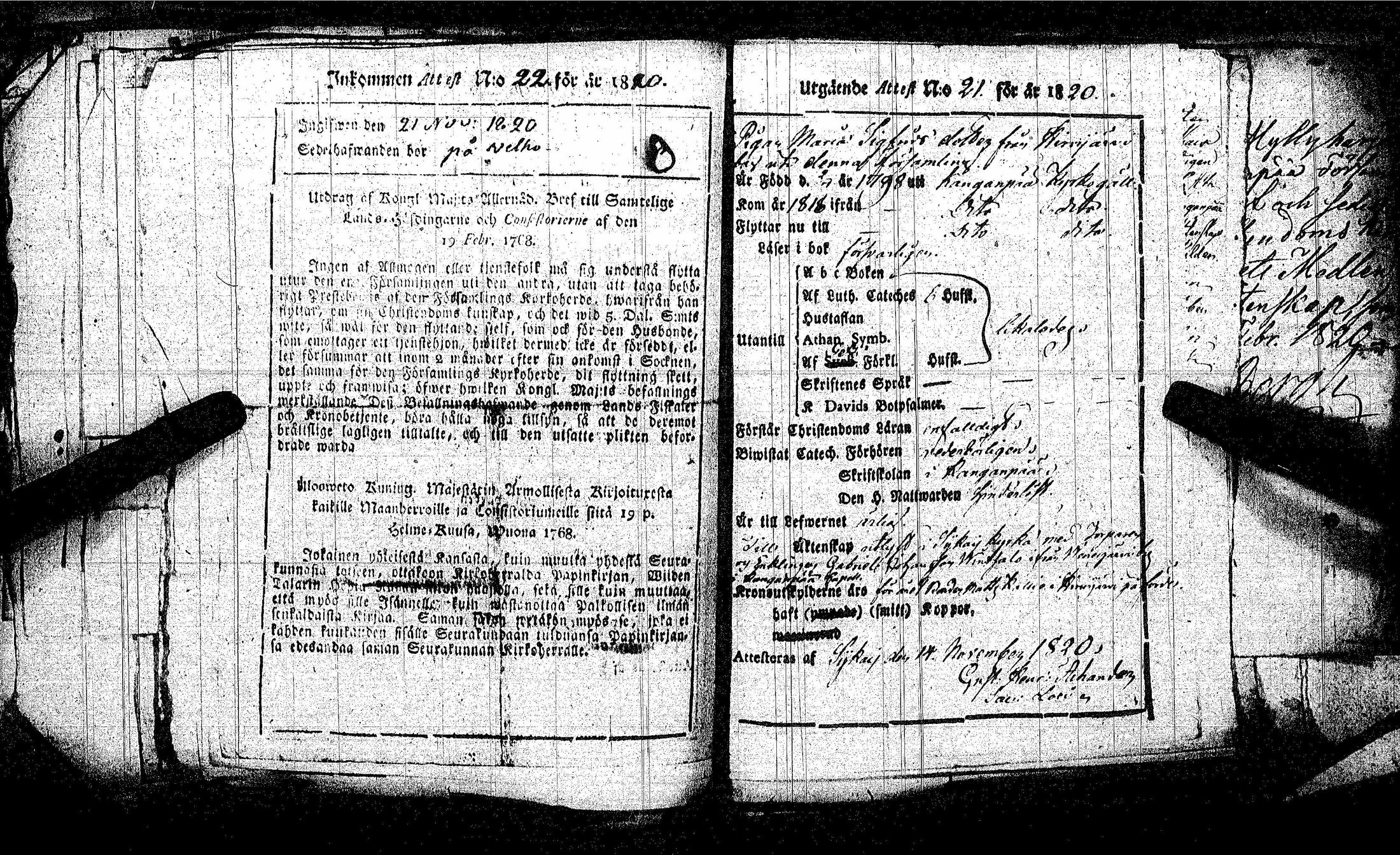 [ ../kirjat/Kirkonkirjat/kankaanpaa/muuttokirjoja_1816-1820_jk518/kuvat/209.jpg ]