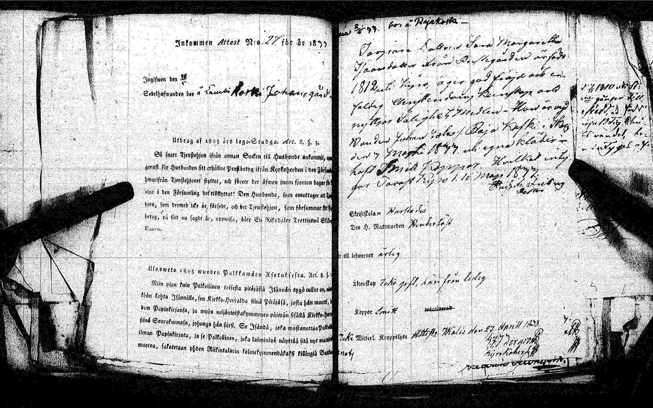 [ ../kirjat/Kirkonkirjat/kankaanpaa/muuttokirjoja_1831-1835_jk518/kuvat/139.jpg ]