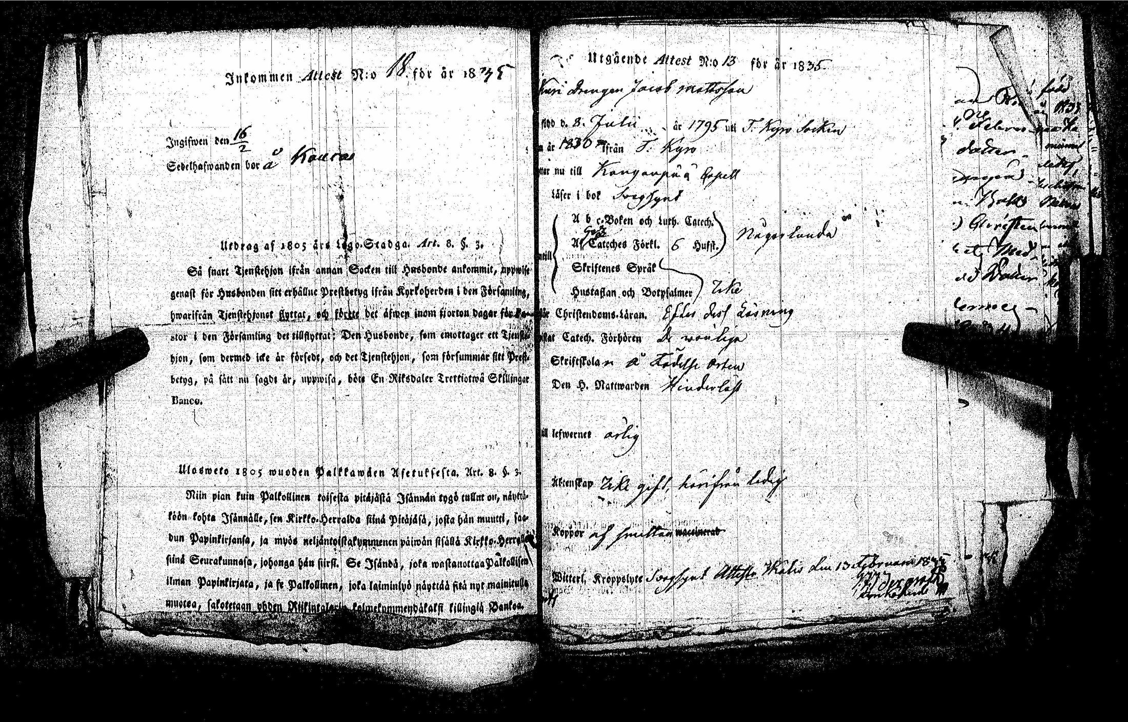 [ ../kirjat/Kirkonkirjat/kankaanpaa/muuttokirjoja_1831-1835_jk518/kuvat/254.jpg ]