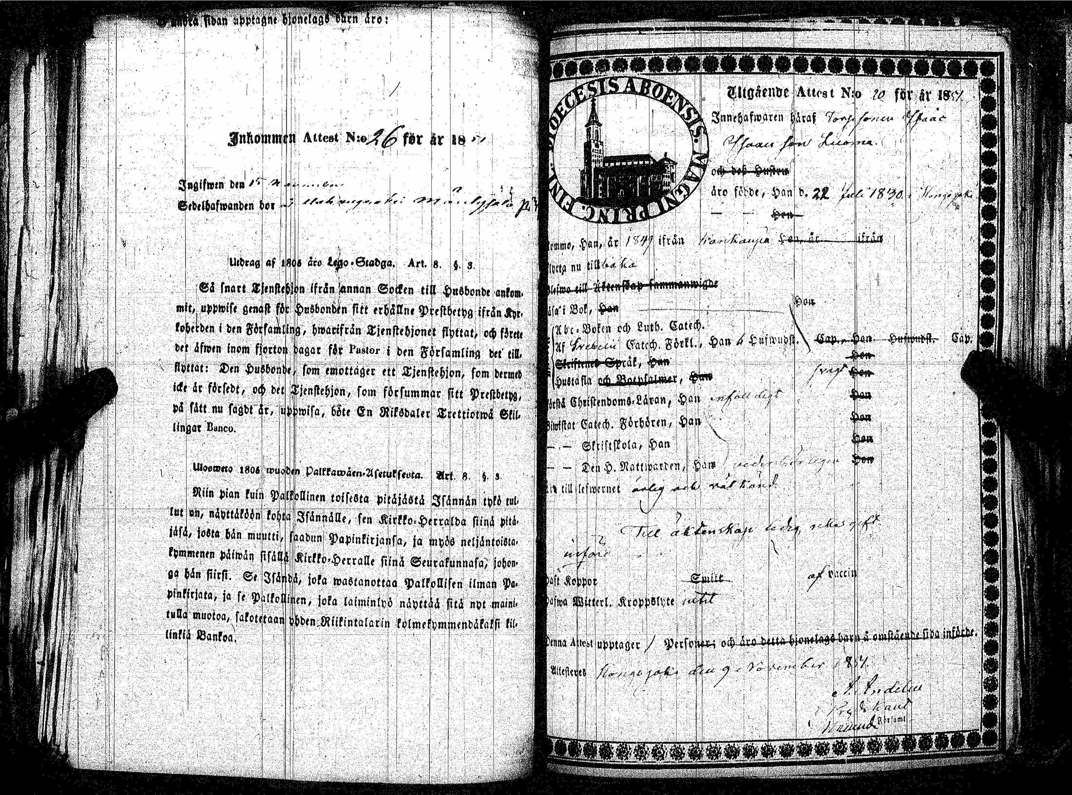 [ ../kirjat/Kirkonkirjat/kankaanpaa/muuttokirjoja_1850-1852_jk519/kuvat/103.jpg ]